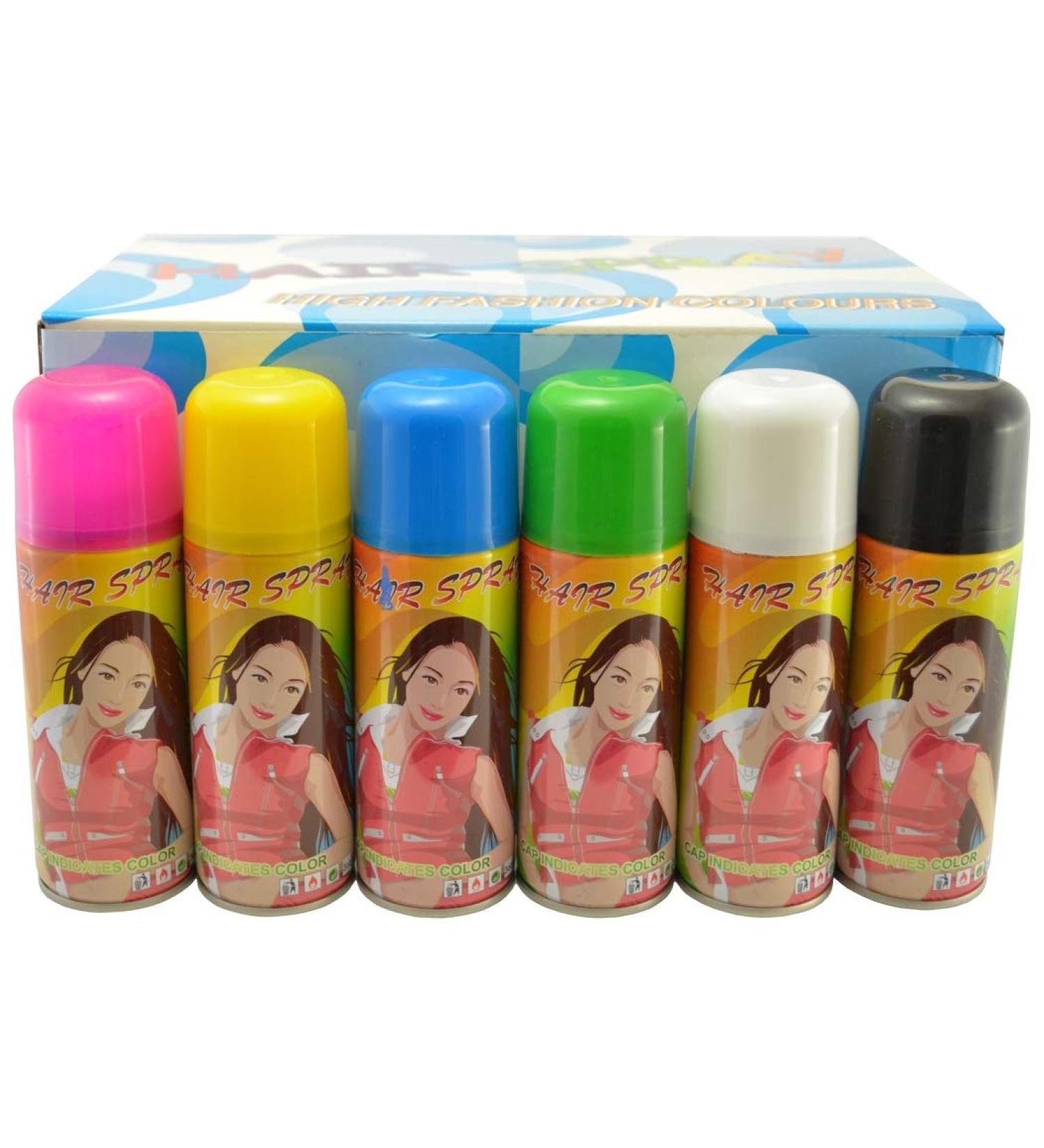 Temporary Hair Color Spray 3 oz - Case (24 Cans) - Buy Online on GoSupps.com