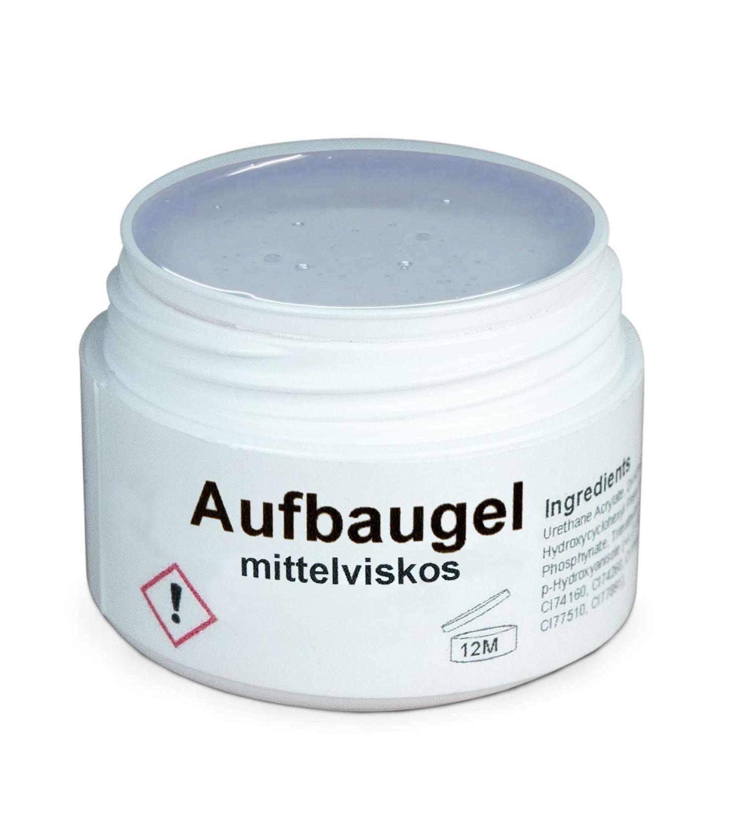 GS-Nails Medium Viscosity Builder Gel 30ml - Premium German Quality for Perfect Nail Art - International Shipping Available - Buy Online on GoSupps.com