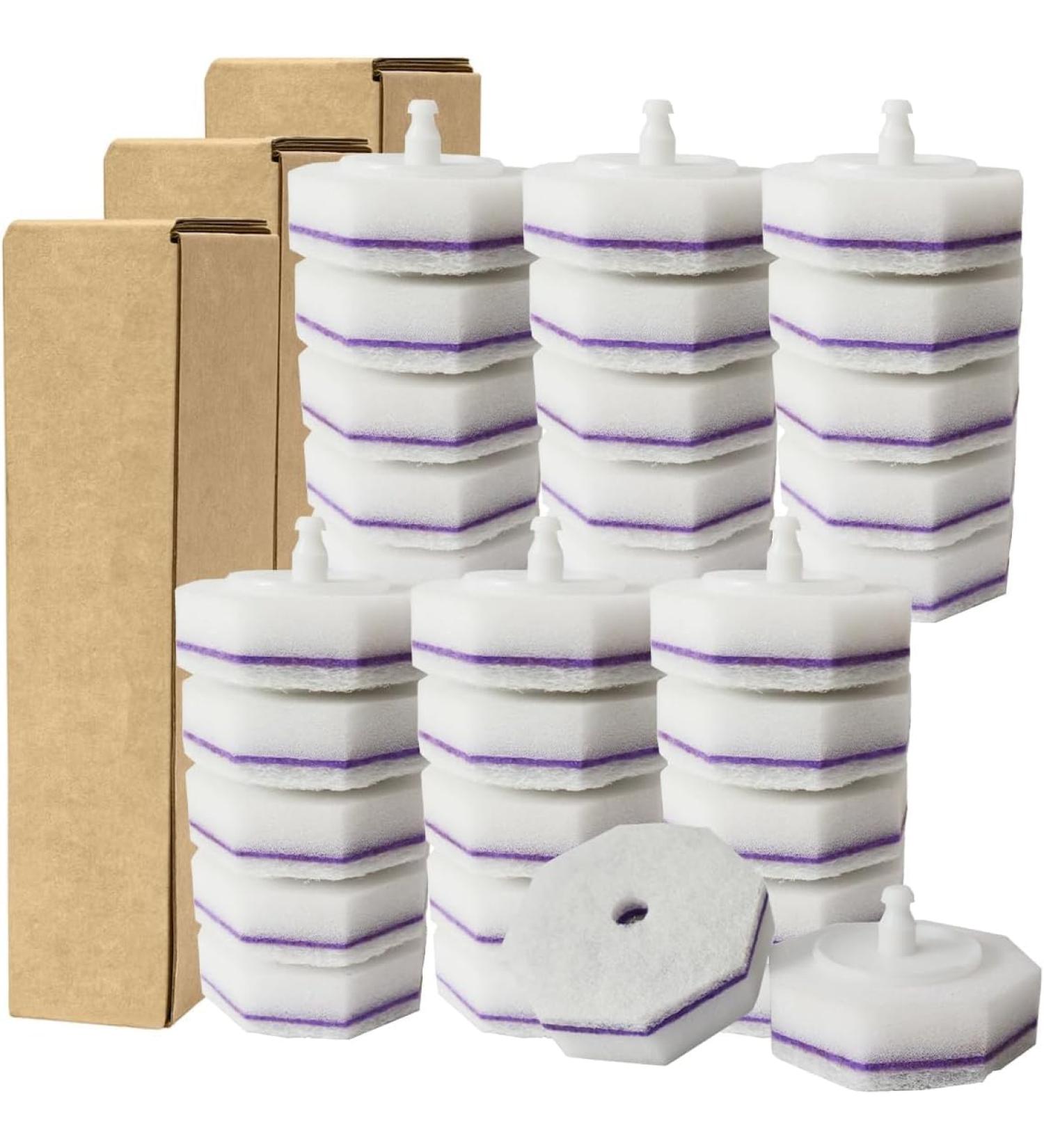 Toilet Cleaning Wand Refills Bulk Disposable Toilet Bowl Cleaner Brush Heads Replacement for Bathroom Sinks Bathtubs Cleaning/227 - Buy Online on GoSupps.com