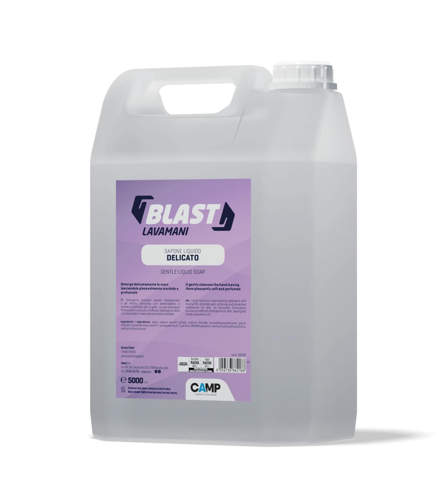 CAMP Camp BLAST Gentle Liquid Hand Soap pH Neutral Mild Formula 5 L