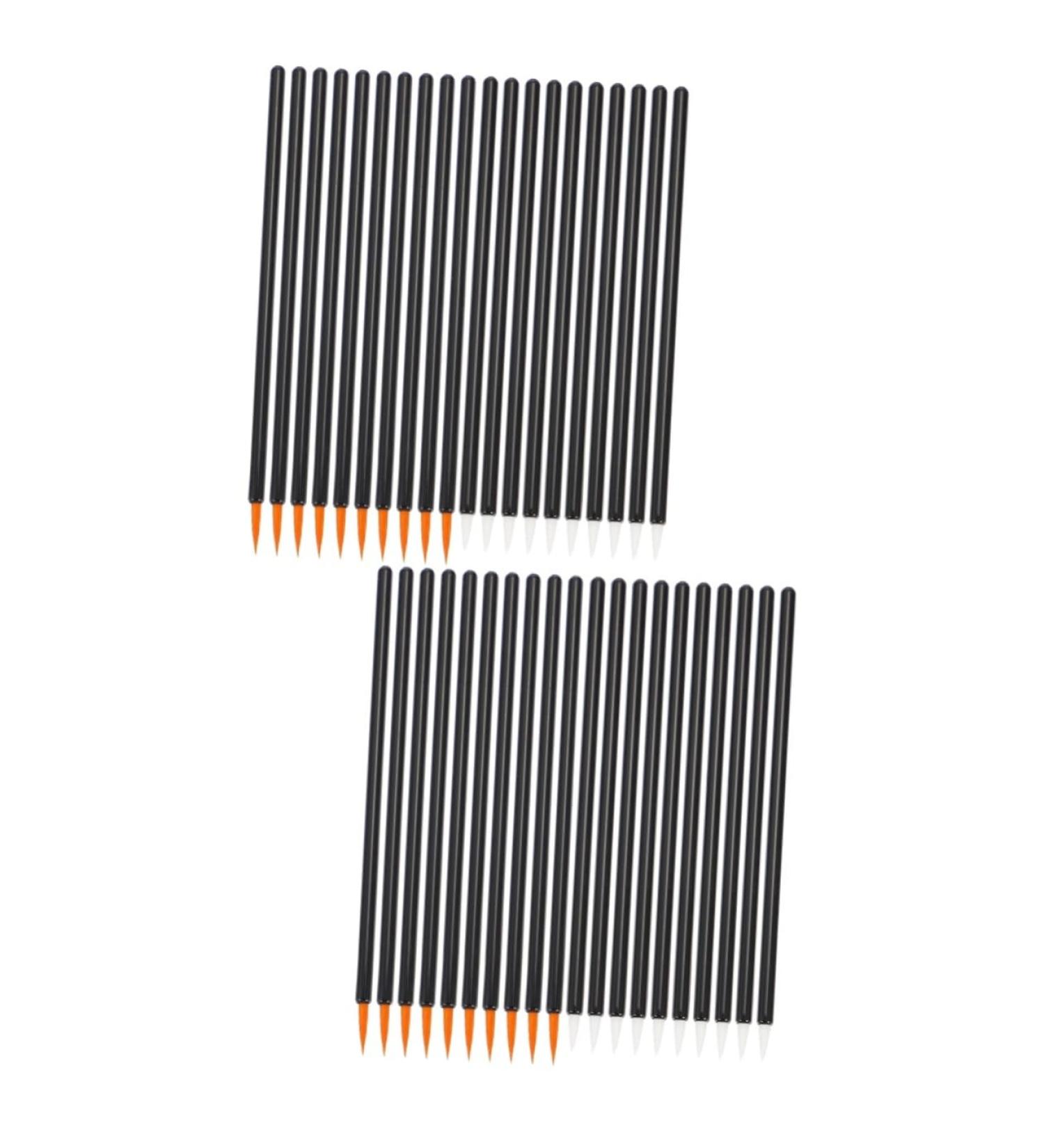 MAGICLULU 200 pcs Brush Eye Disposable Eyelash Wands Eyeliner Makeup Cosmetic Tools Stick Mascara Applicator - Buy Online on GoSupps.com