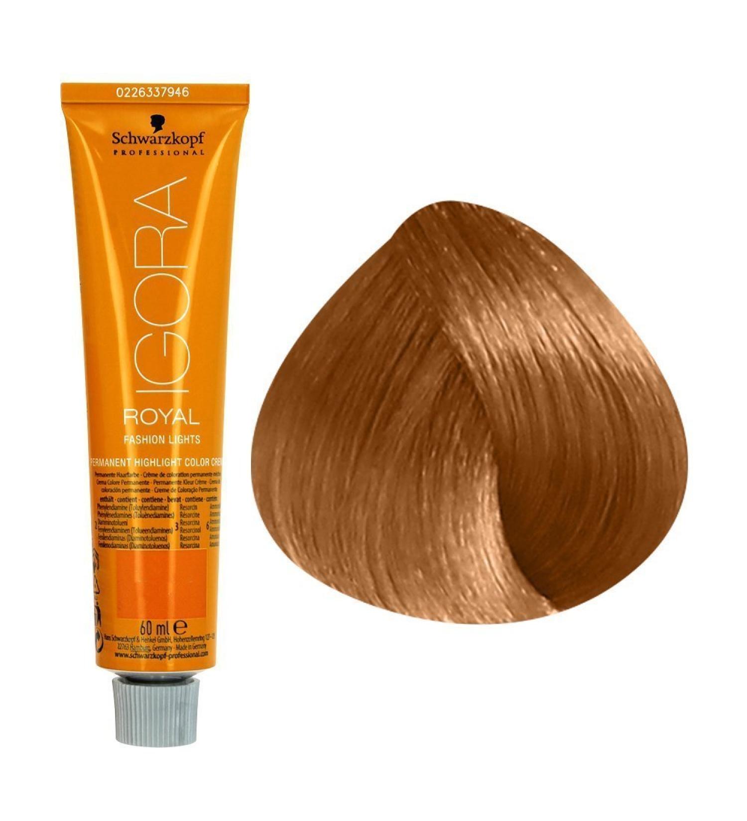 Schwarzkopf IGORA Royal Fashion Lights color-intensive streak color L-57 gold copper 1 pack (1 x 60 g)