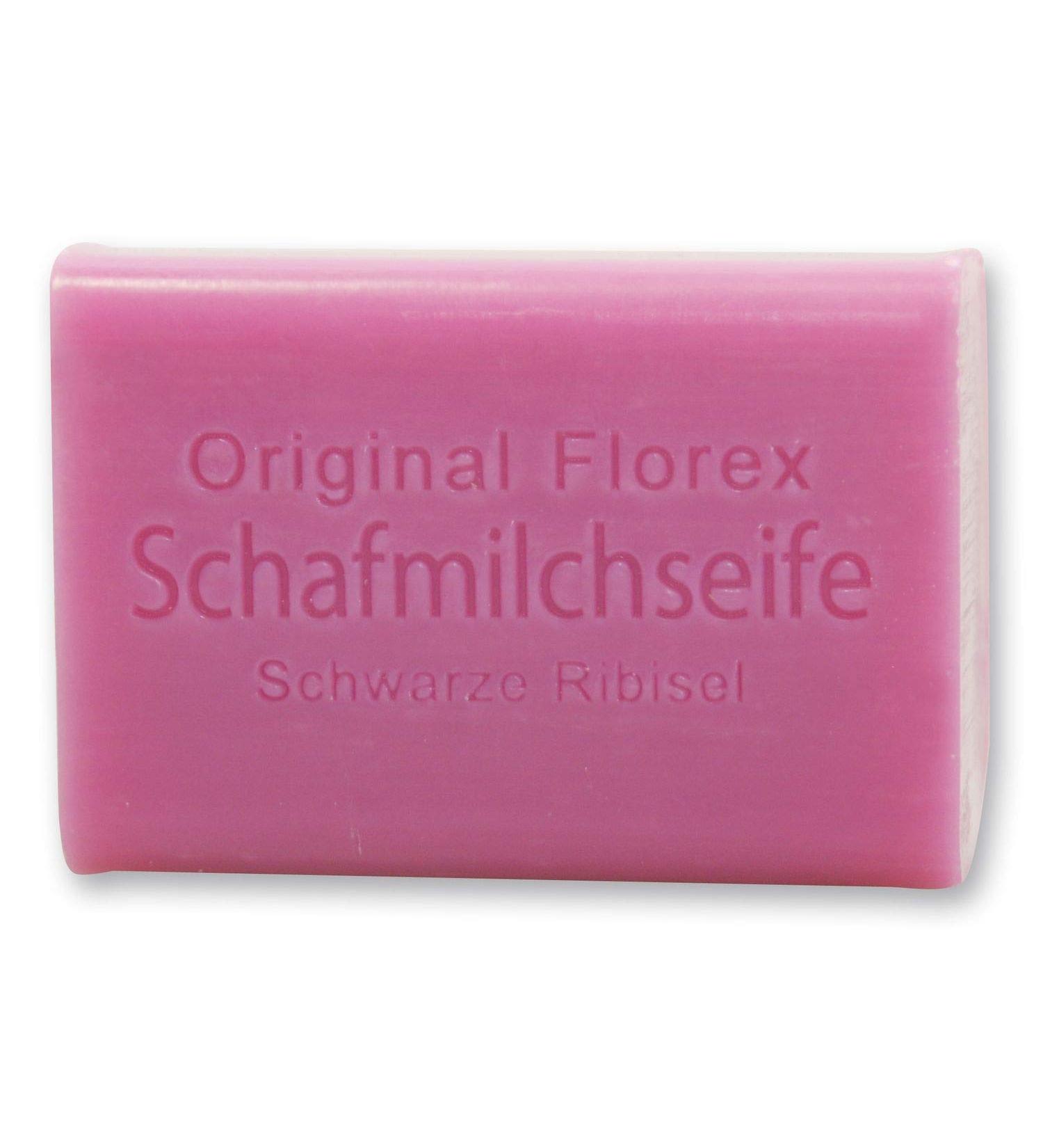 Florex Florex Black Ribisel Sheep Milk Soap - Gentle Berry Fragrance 100 g