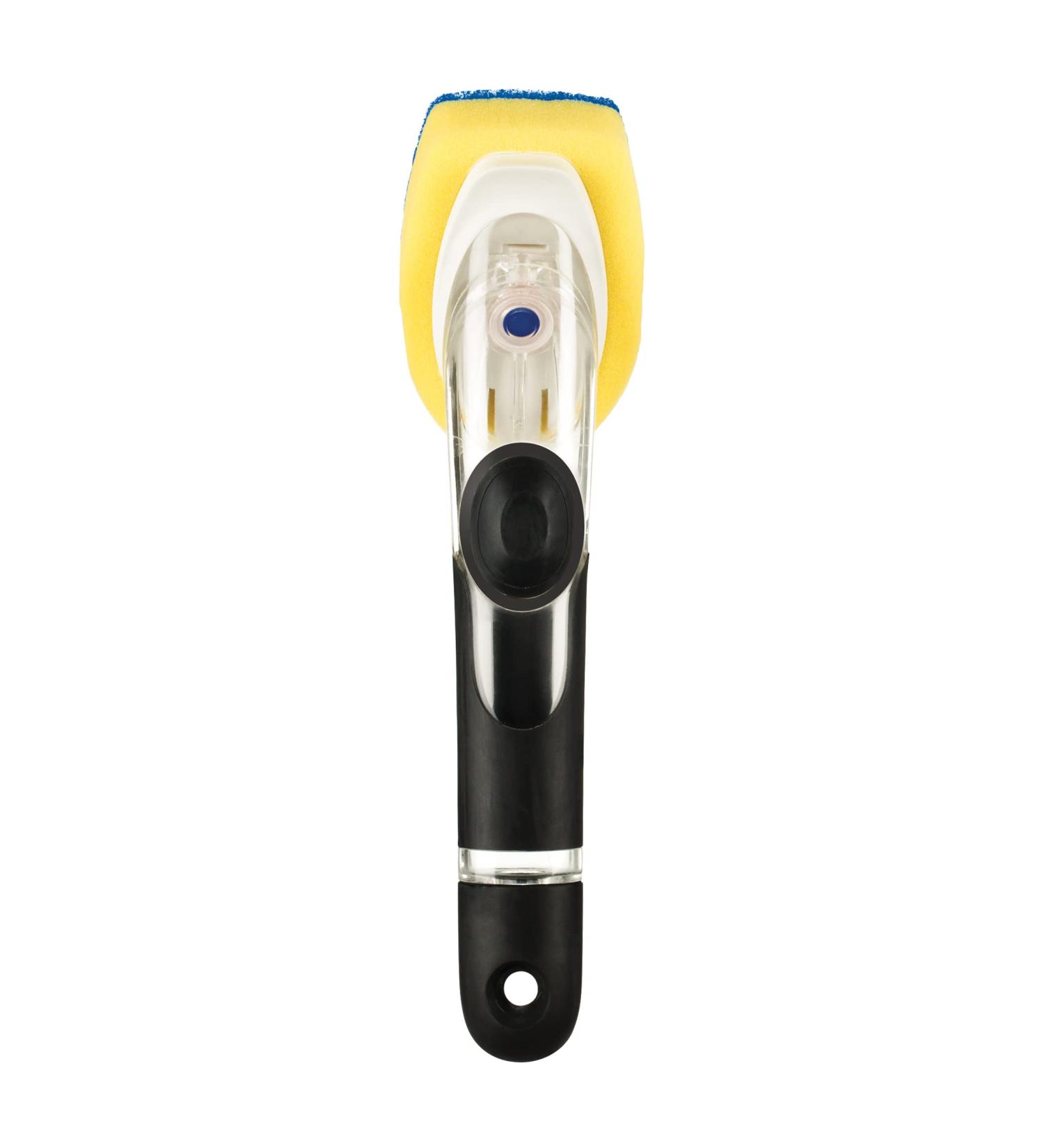 OXO Good Grips Soap Dispensing Dish Scrub - Efficient Cleaning Tool - Buy Online on GoSupps.com