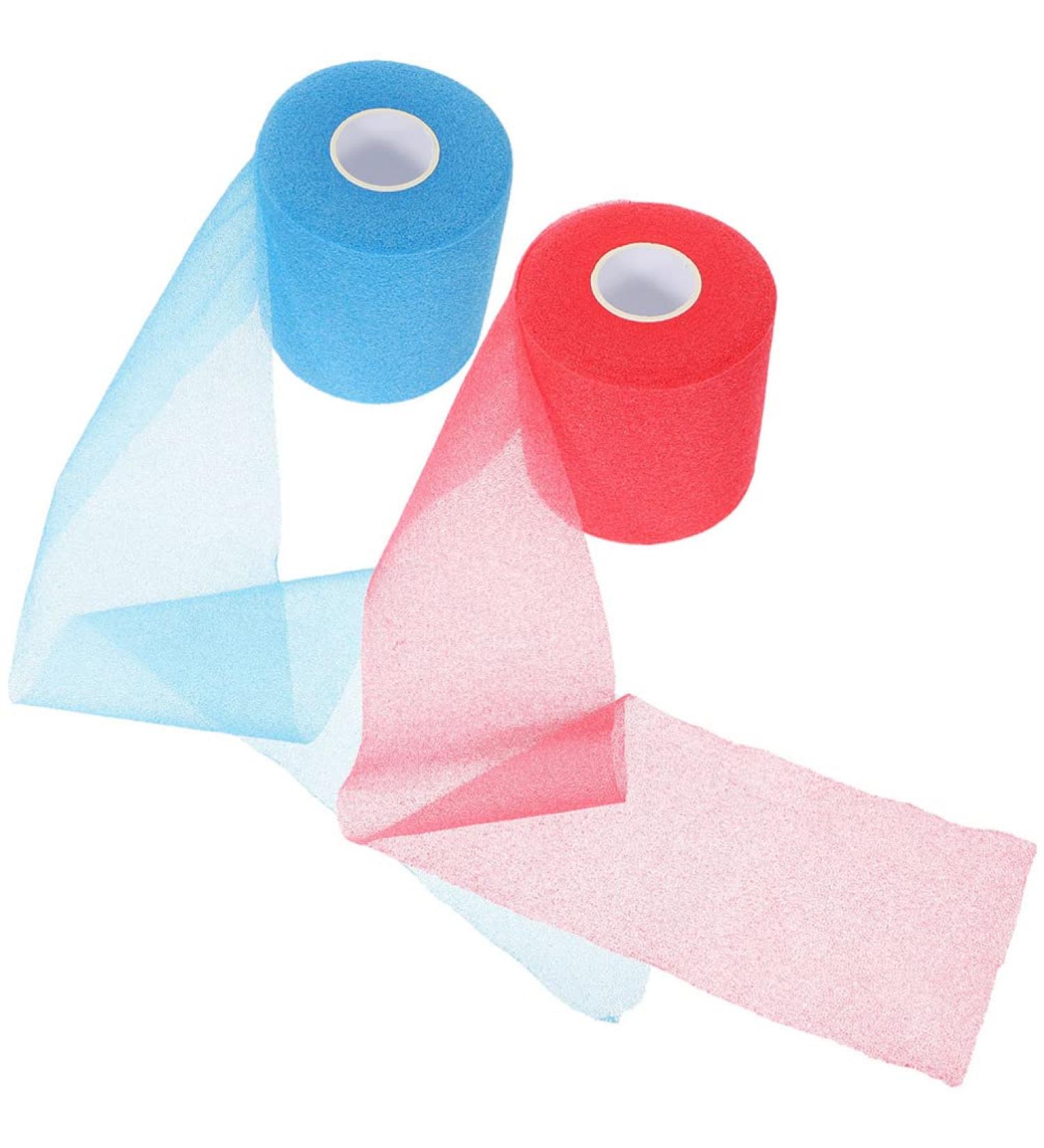 COHEALI Sports Skin Membrane Pre Wrap Tape - Elastic Athletic Ankle Wraps - 2 Rolls Pink Foam Tape for Optimal Support - Buy Online on GoSupps.com