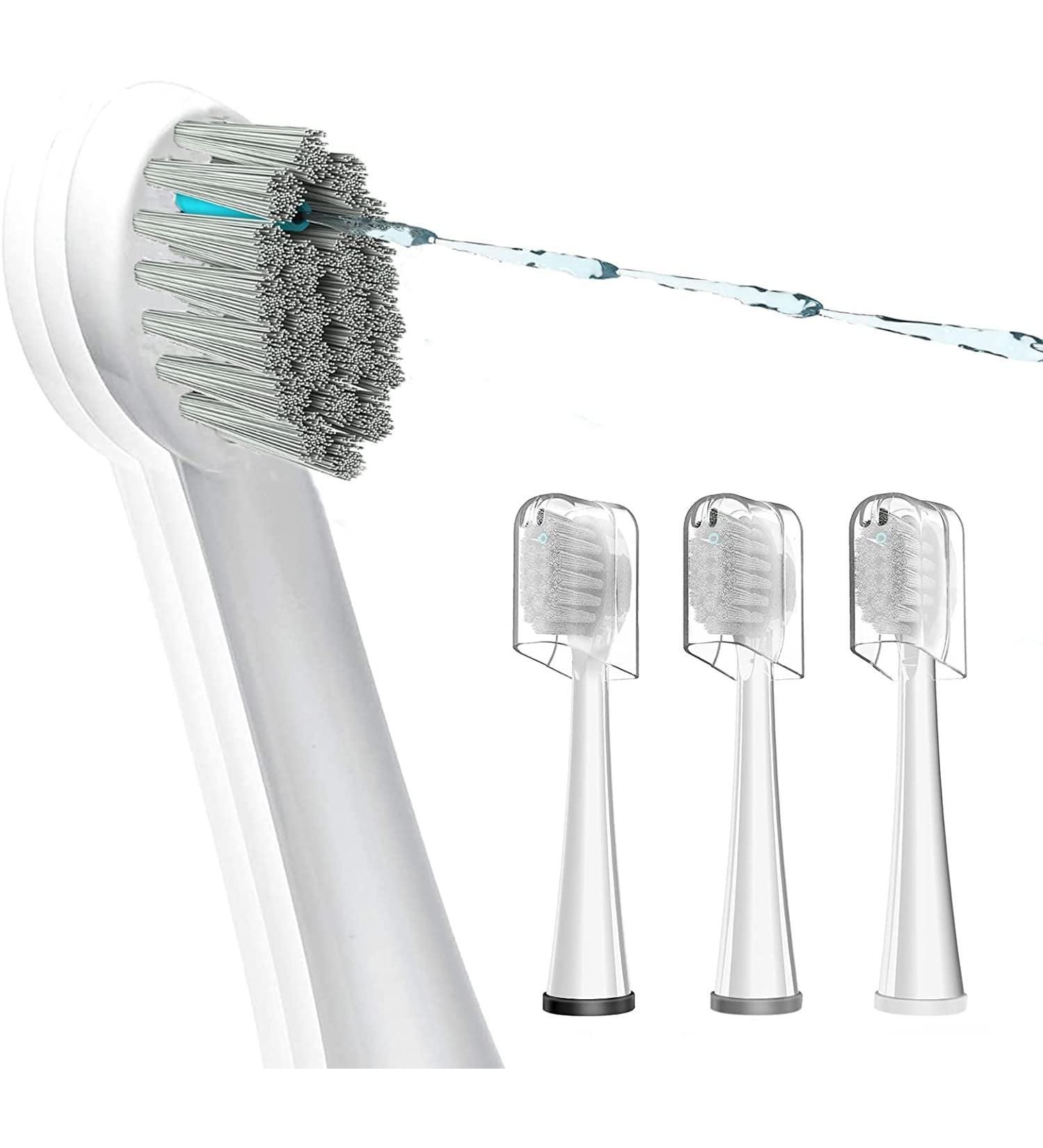 Water Pick SF Flossing Toothbrush Heads - 3 Count White with Crystal Cap - Buy Online on GoSupps.com