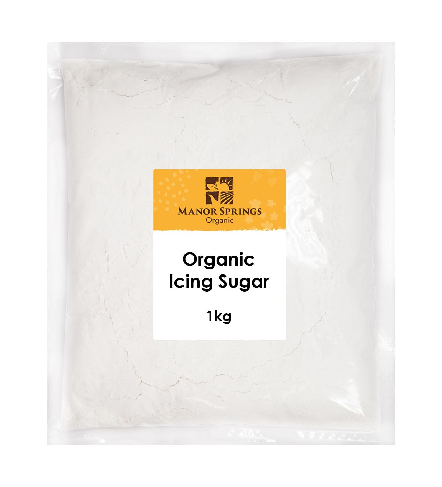 Organic Icing Sugar 1kg Manor Springs Organic