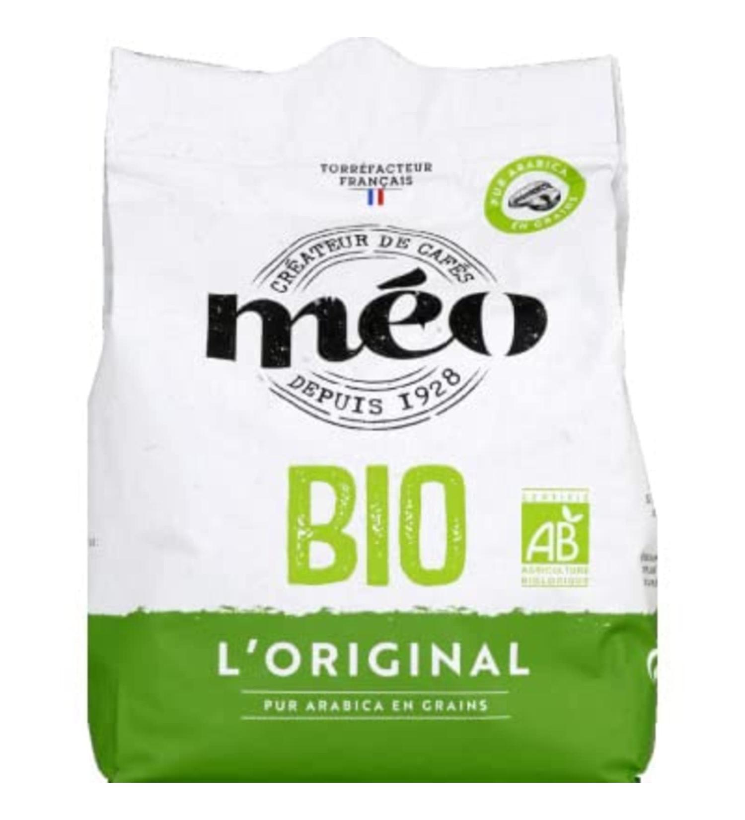 Méo Organic Pure Arabica Coffee Beans, 500g