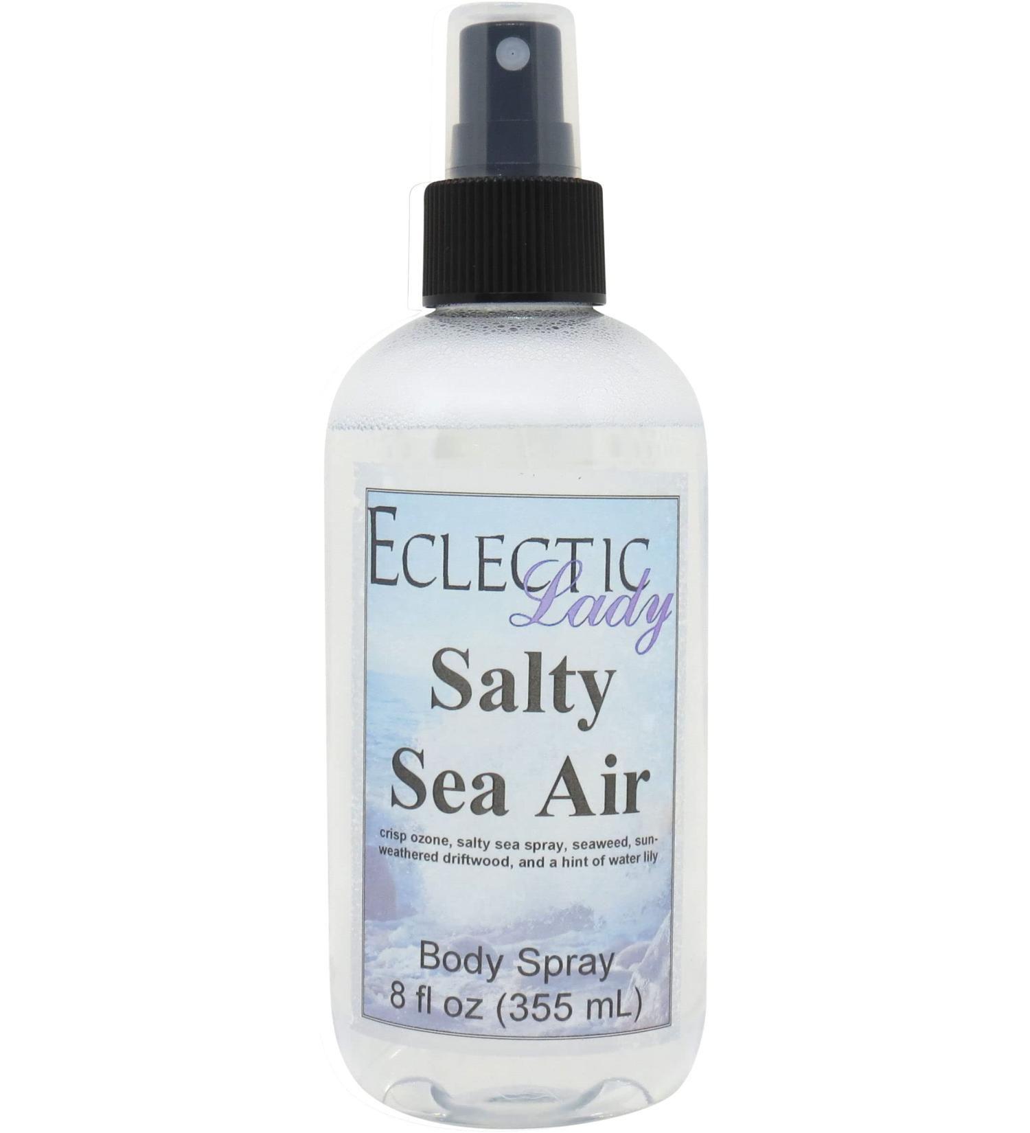 Salty Sea Air Body Spray (Double Strength) 4 ounces Body Mist for Women with Clean Light & Gentle Fragrance Long Lasting Perfume with Comforting Scent for Men & Women Cologne with Soft Subtle 4 Fluid Ounces (Double Strength) - Buy Online on GoSupps.com
