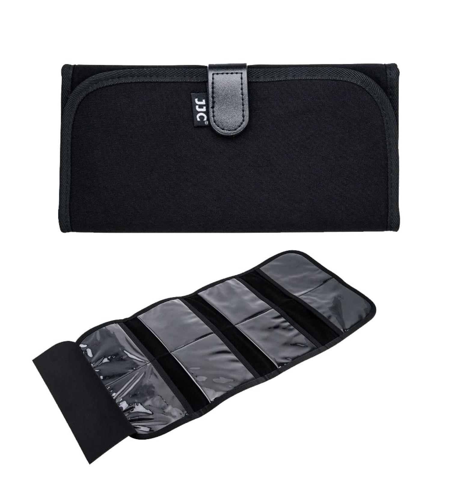 8-Pocket Lens Filter Case Up to 82mm - Belt Loop Design for Round/Square Filters - Buy Online on GoSupps.com