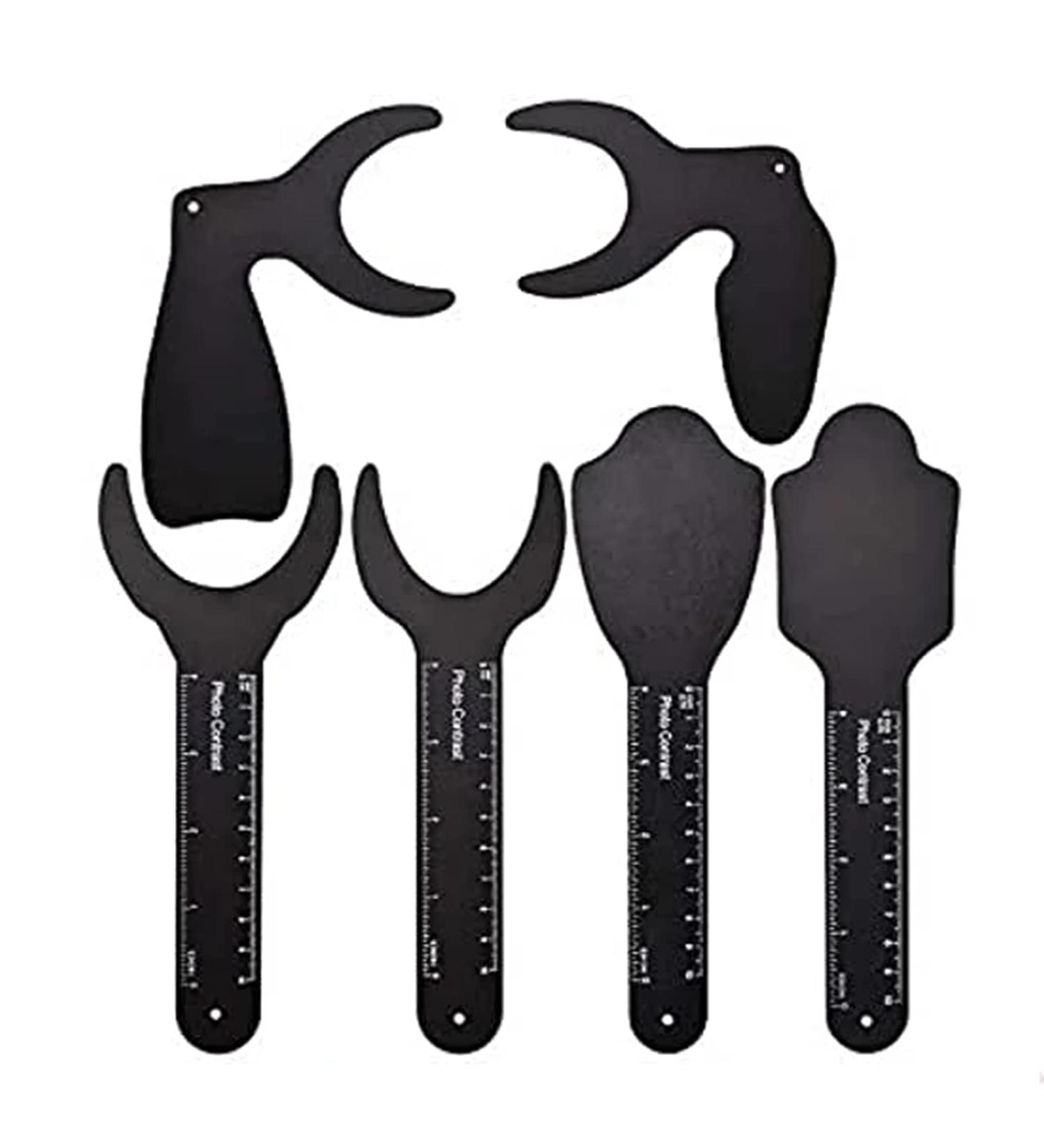 AMASIE 6-Piece Dental Orthodontic Contrast Board Set - Autoclavable Photo Tools for Oral Cheek Photography - Buy Online on GoSupps.com