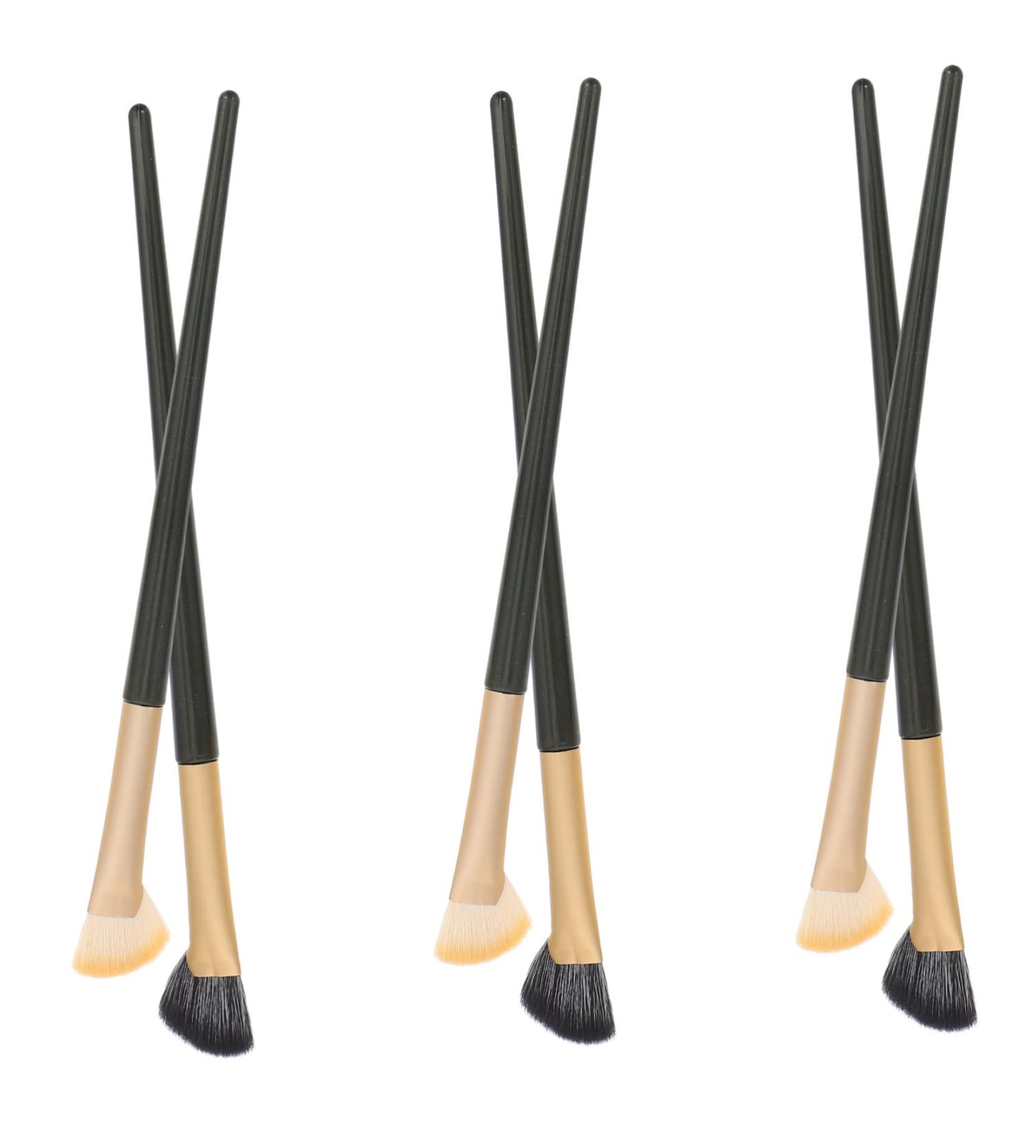 DRESSOOS 6 Pcs Angled Eyeliner Brush Angled Concealer Brush Under Eye Concealer Brush Brow Brush Eyeshadow Brush Eyebrows Brush Eyebrow Concealer Makeup Eyeliner Brush Eye Brush - Buy Online on GoSupps.com