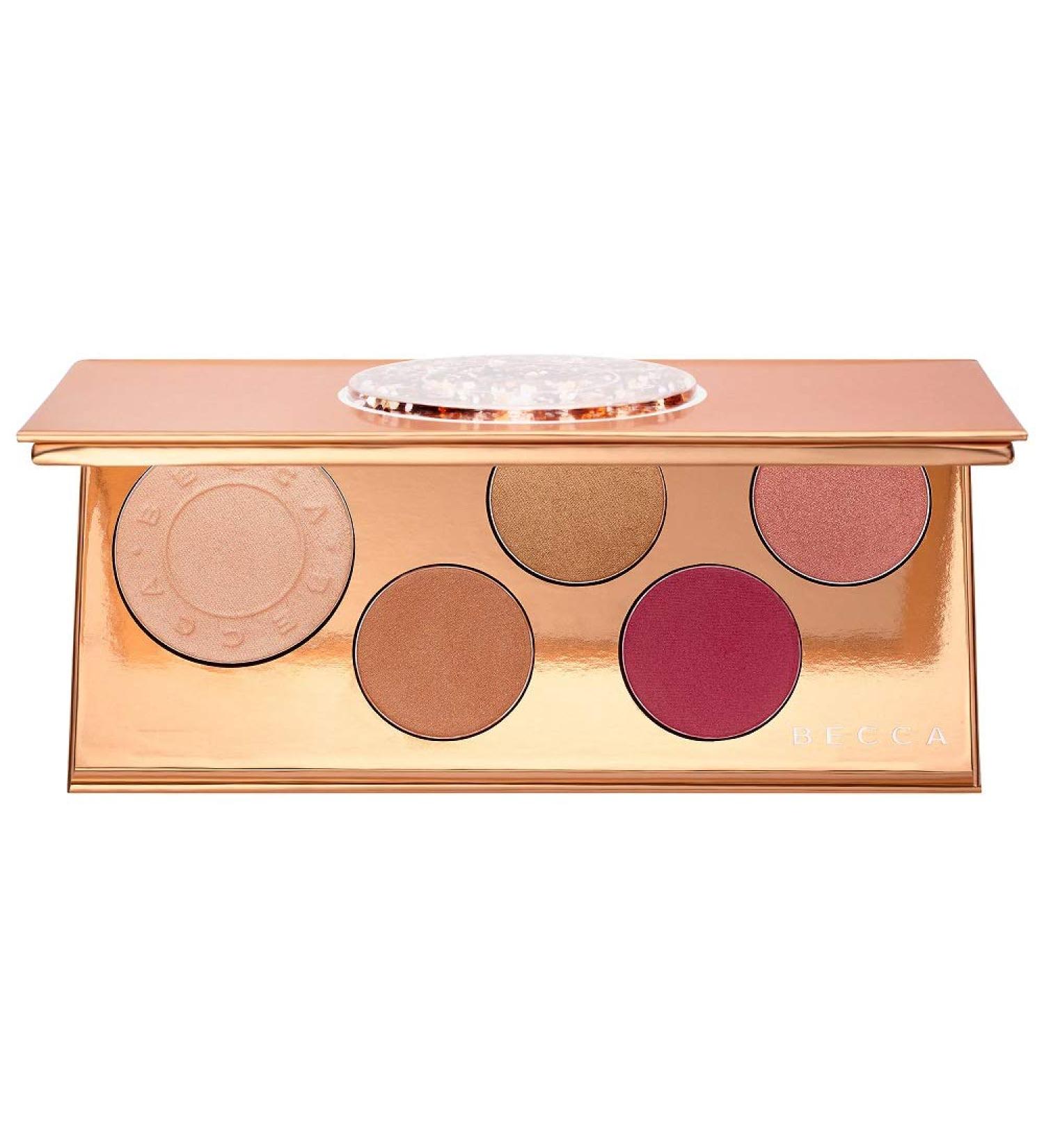 BECCA Pop Goes The Glow Champagne Pop Face & Eye Palette Limited Edition