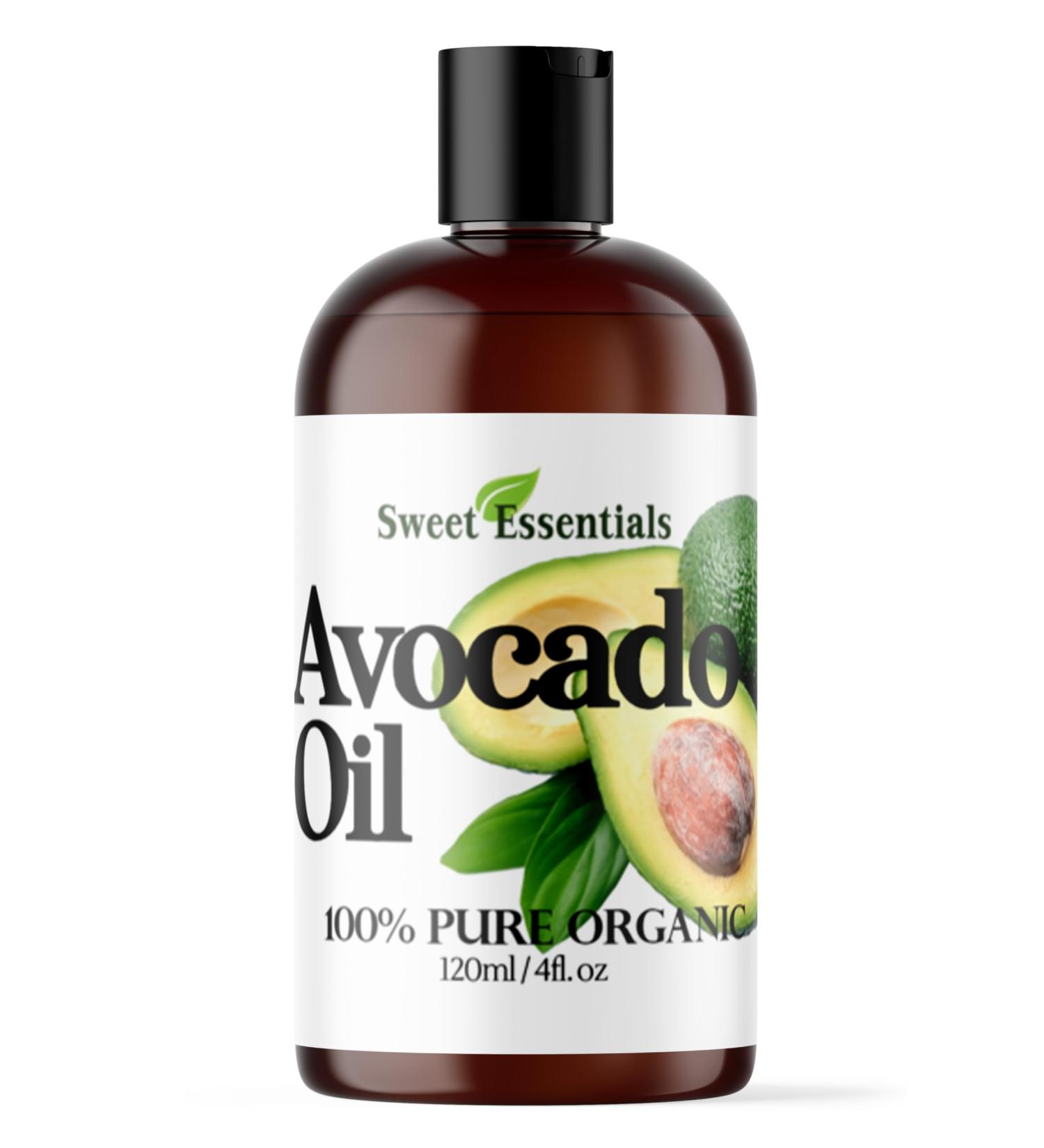 Organic Cold-Pressed Avocado Oil - 4oz | 100% Pure NON-GMO Imported - Premium Quality Cooking Oil - Buy Online on GoSupps.com