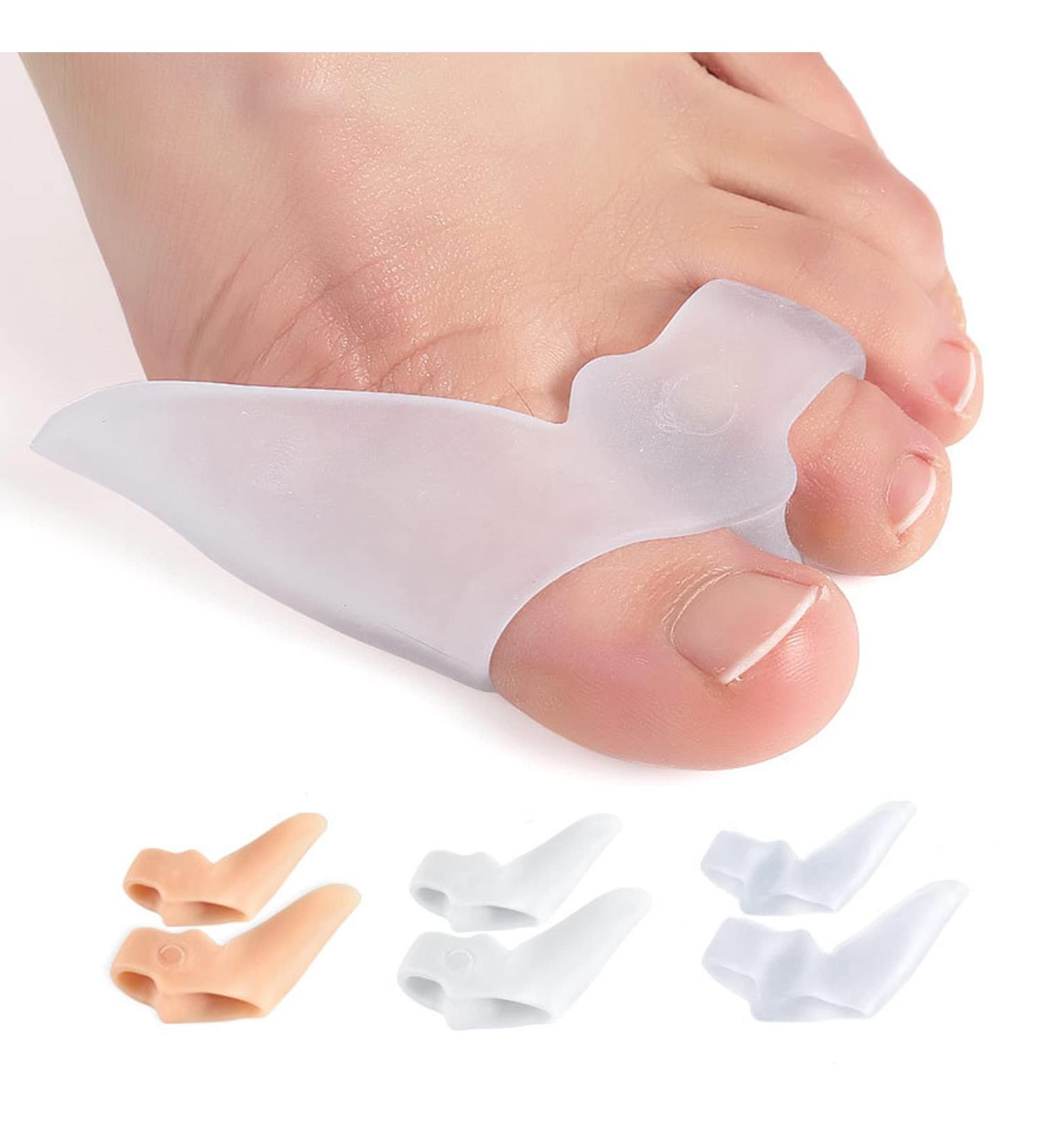Bunion Cushion Protectors and Toe Separator Kit - 3 Pairs for Men and Women | Silicone Gel Shield for Foot Pain Relief and Toe Alignment - Buy Online on GoSupps.com