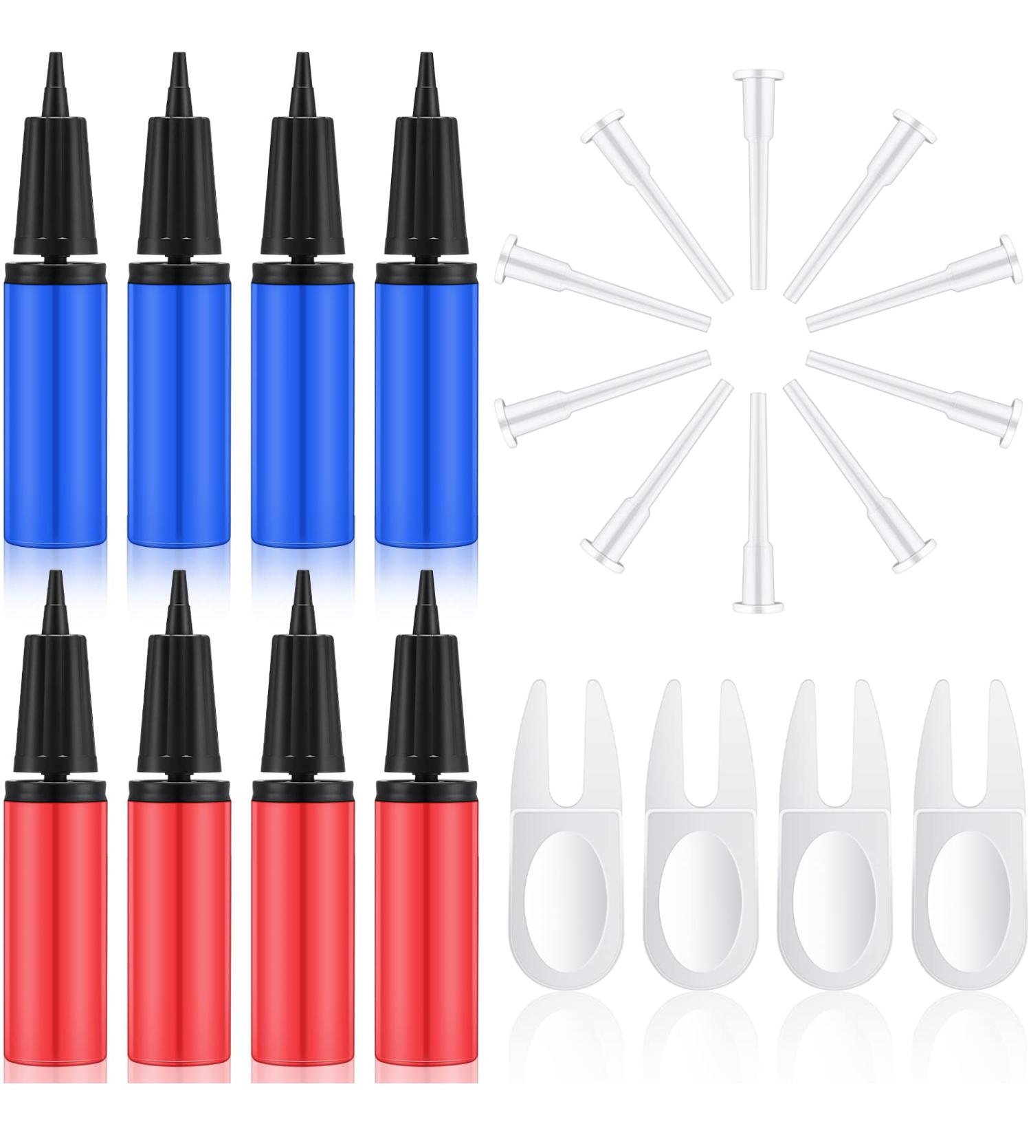 Exercise Ball Pump Set with Plug Removers and Air Plugs - Inflator for Fitness, Yoga, Pilates - Buy Online on GoSupps.com