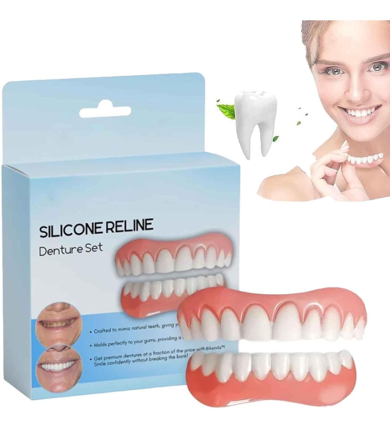 Silicone Reline Furzero Furzero Bit Set Bikenda Silicone Reline Denture Teeth Denture Repair Kit Dentures Complete - Buy Online on GoSupps.com