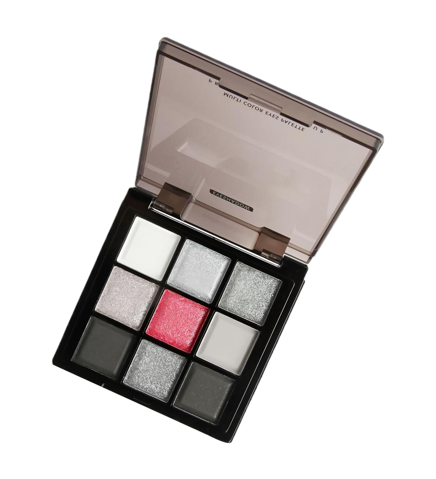  Generisch Smokey Eyeshadow Palette Shimmering Silver Grey Colour Highly Pigmented Eye Makeup Blendable Eyeshadow Set Long Lasting Eyeshadow Palette - Buy Online on GoSupps.com