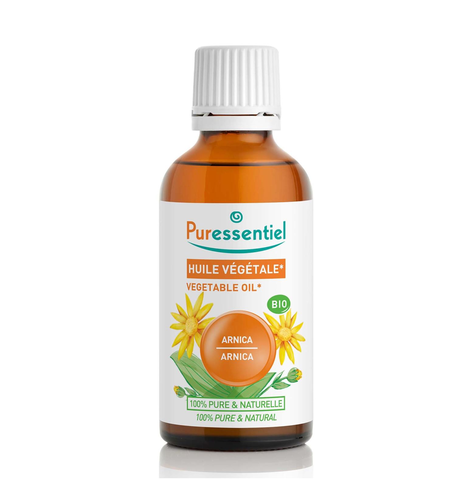 100% Pure Organic Arnica Oil - Cold Pressed Bio-Certified - Vegan & Cruelty-Free - 50ml for Muscle Tension & After Sports Relief - Buy Online on GoSupps.com