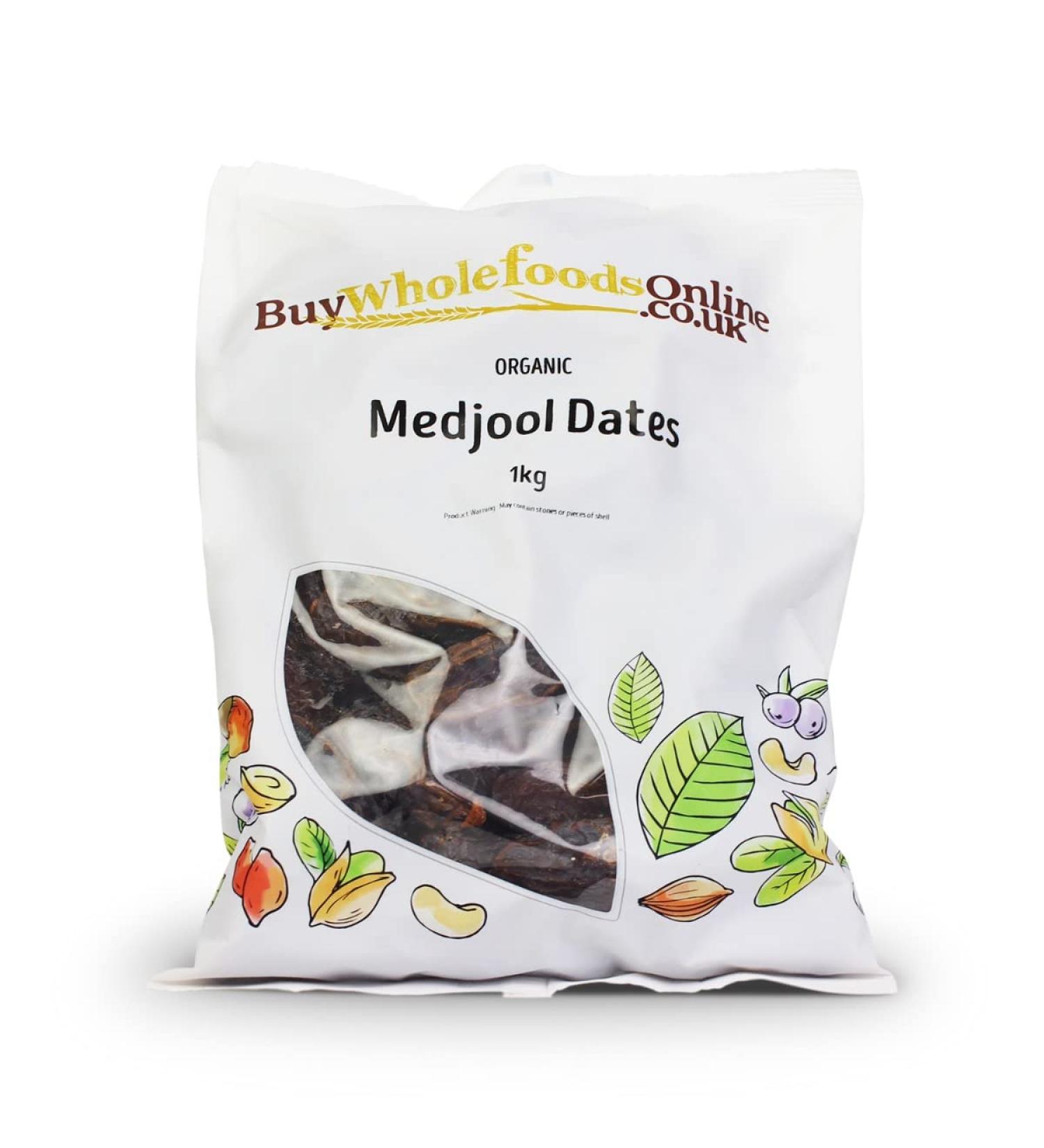 Organic Medjool Dates 1kg (BWFO) Large