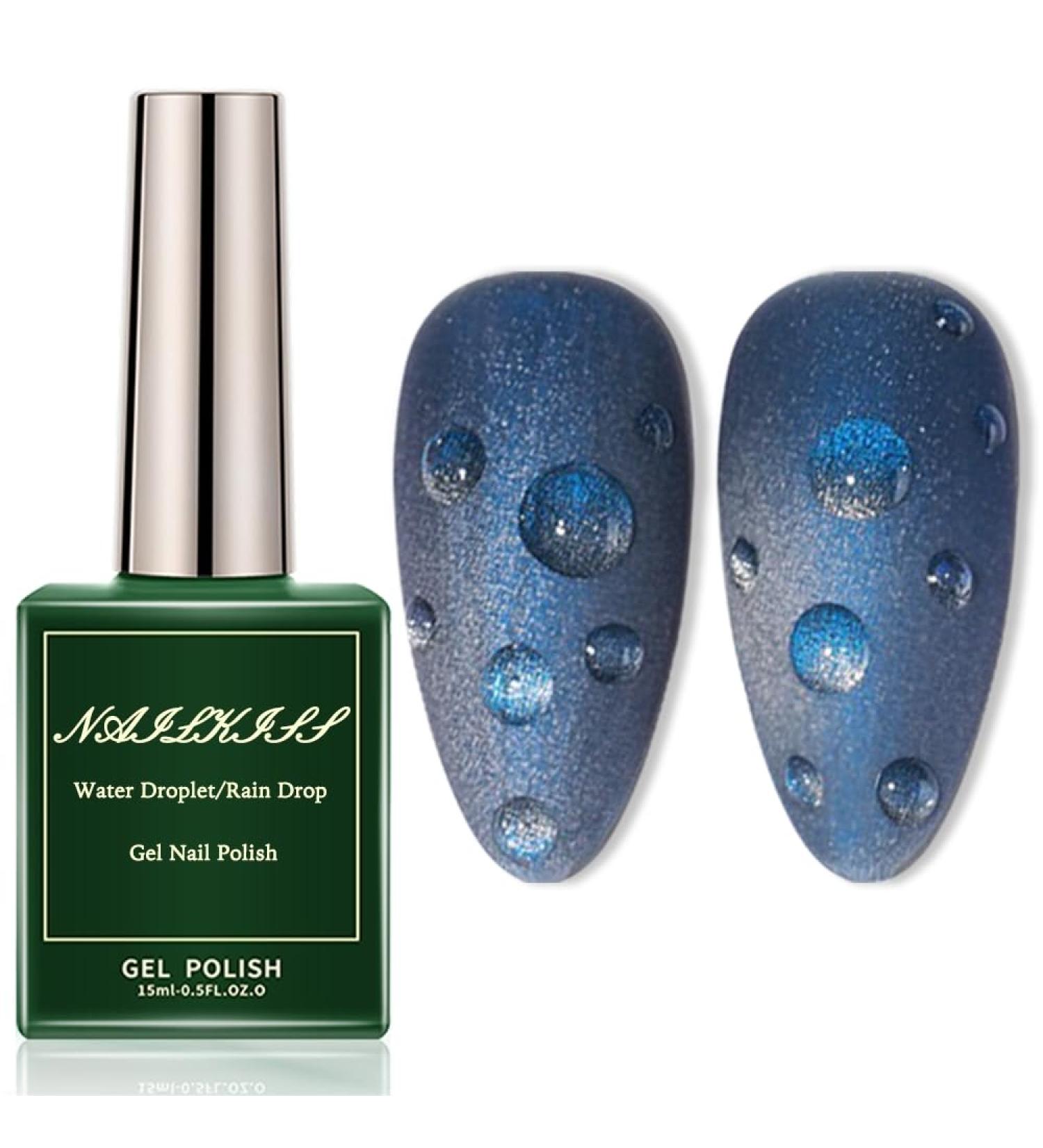 Buy 15ml Water Droplet Gel Nail Polish | Soak Off UV LED | Rain Drop Ice Dew Nail Art Design - Buy Online on GoSupps.com