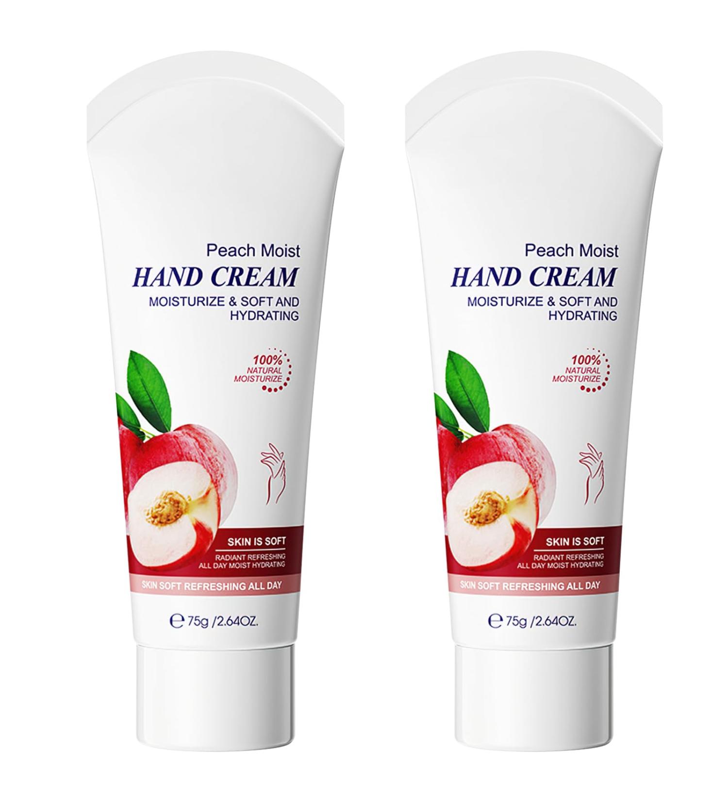 Moisturizing Hand Cream Hand Cream Gifts for Family and Friends Easy to Carry Mini Anti-Drying Moisturizing Hand Cream 2x75g - Buy Online on GoSupps.com