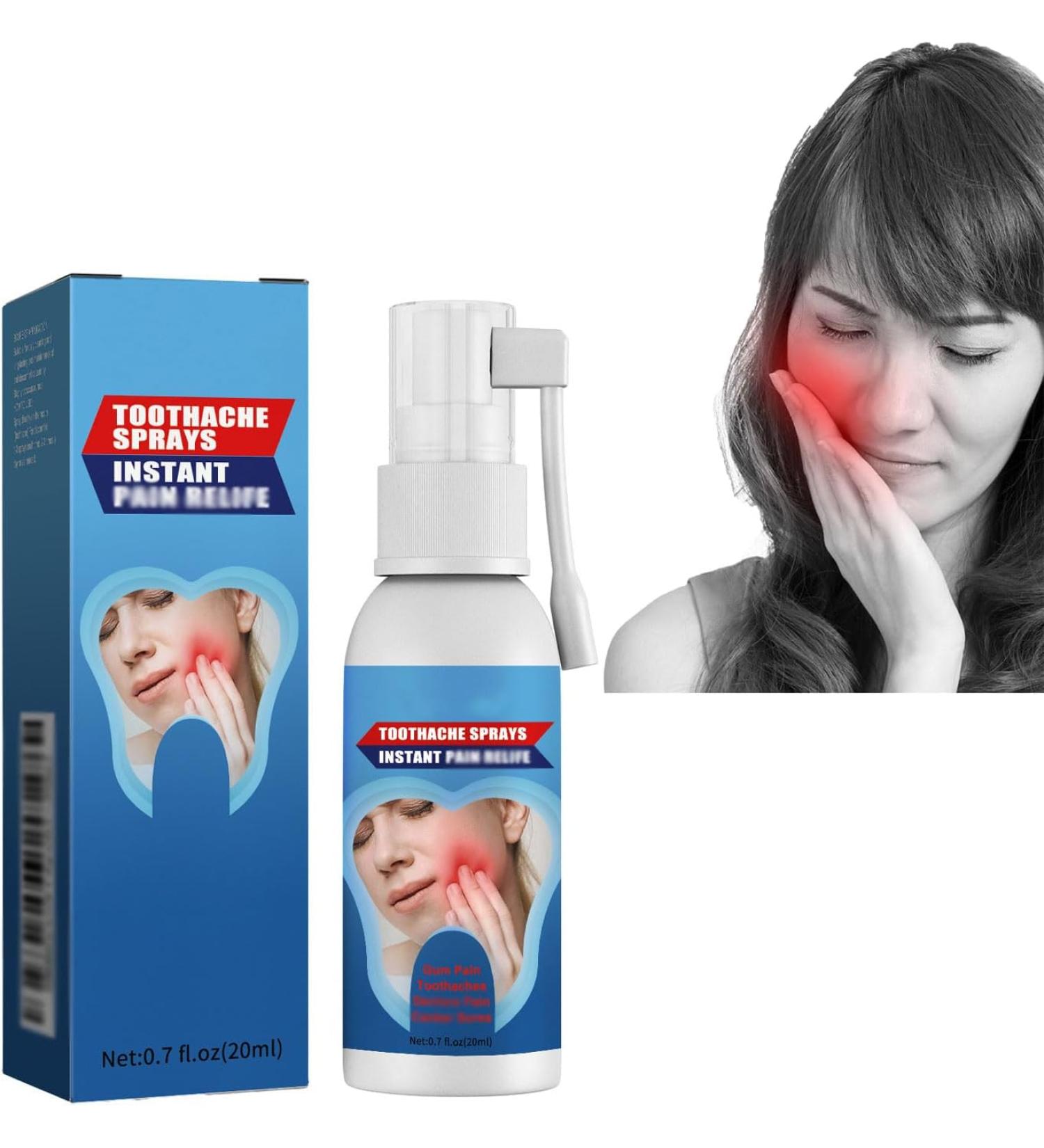 Toothache Sprays - 0.7 Fl Oz. - Buy Online on GoSupps.com