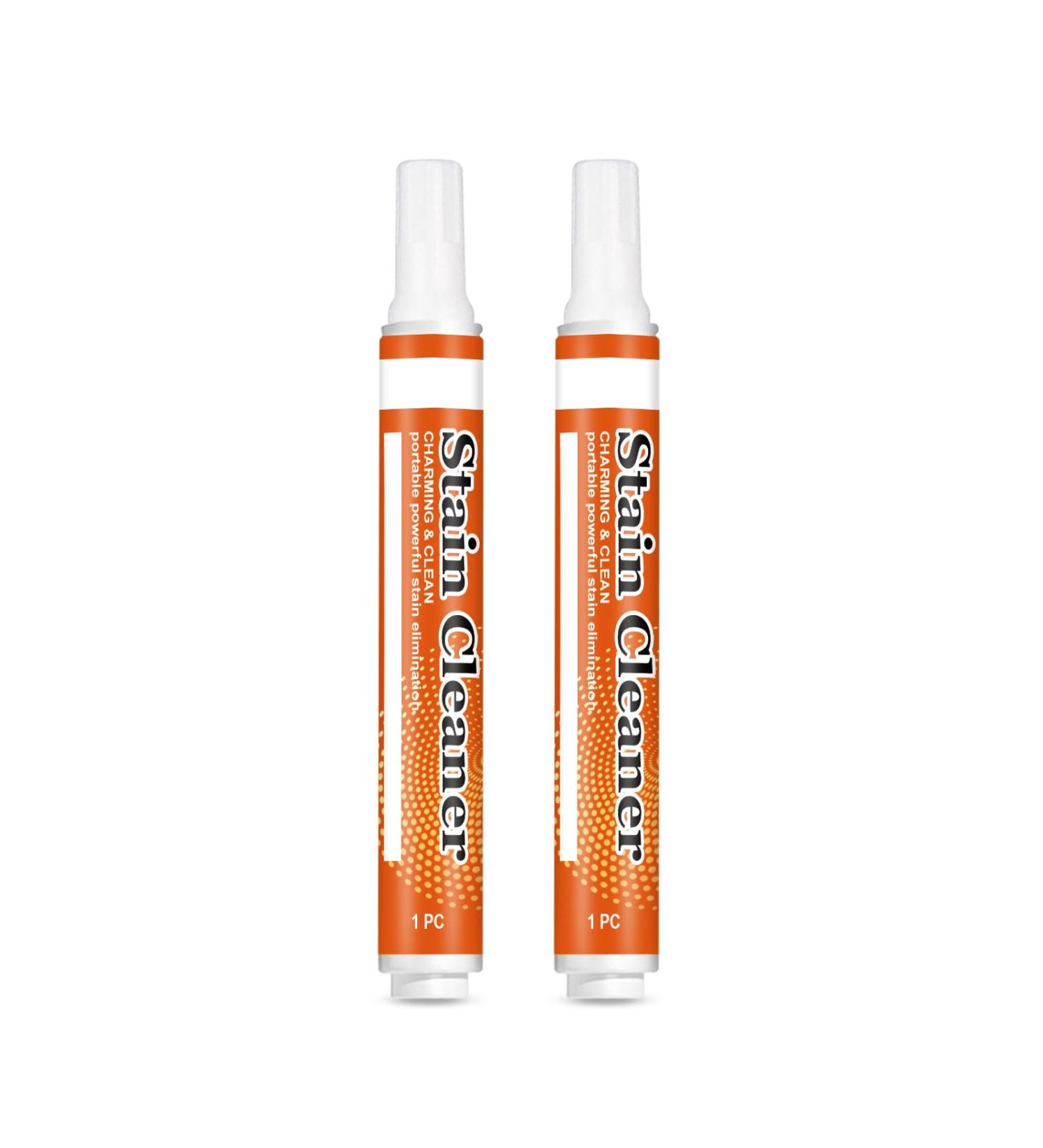 2Pcs Clothing Stain Remover Pen Fabric Stain Remover Pen for Clothes Shirts Dress Bag Clothing Cleaner Pen - Buy Online on GoSupps.com