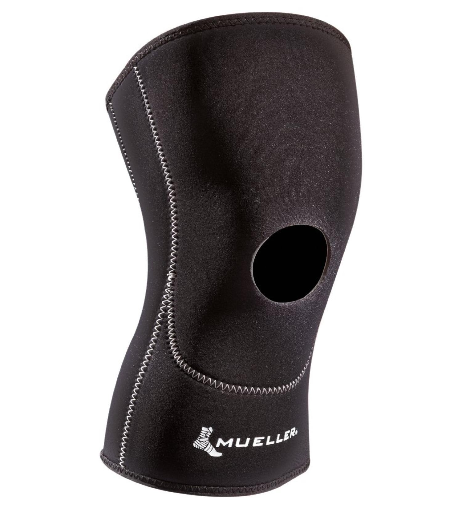 Mueller Open Patella Knee Support Sleeve - Black, XX-Large - New & Improved for Men and Women - Buy Online on GoSupps.com