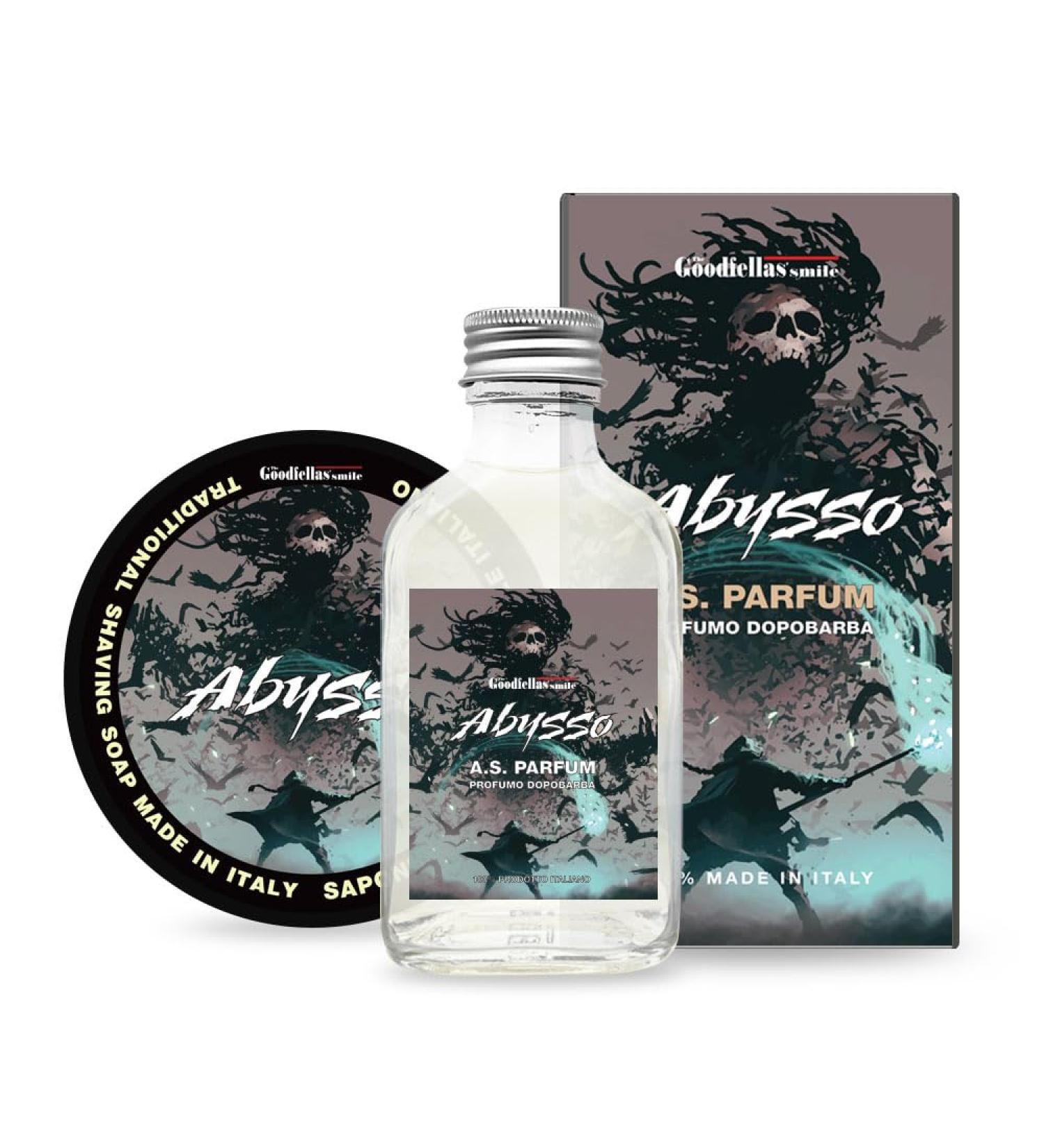 THE GOODFELLAS' SMILE Abysso DUO SET. Shaving Soap and Aftershave Set 500 g