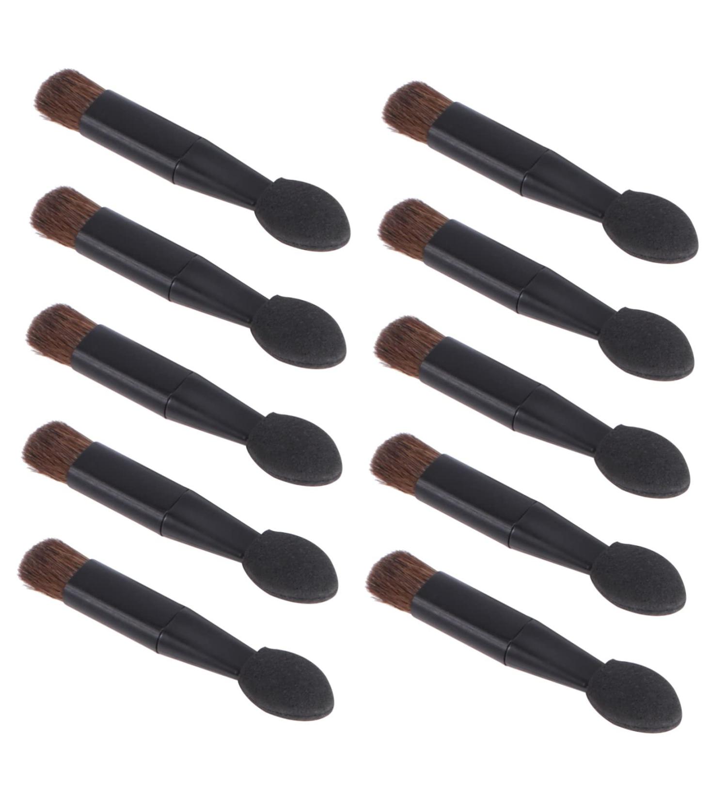 WOONEKY 10pcs Double Ended Eye Shadow Stick Lady Parts Eyeshadow Sponge Makeup Hair - Buy Online on GoSupps.com