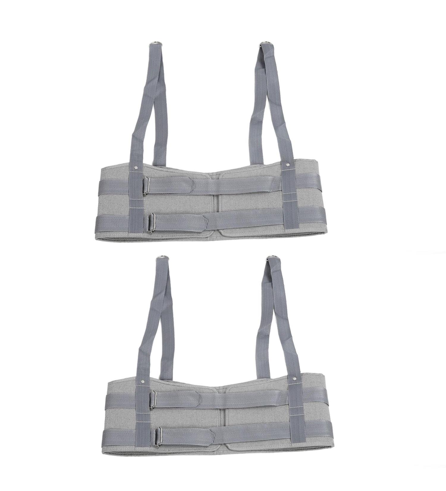 Beck Support Belt - Breathable Lower Back Support Bandage for Women | 2-Piece Set (M) | Ideal for Lumbar Spine Injuries - International Shipping - Buy Online on GoSupps.com