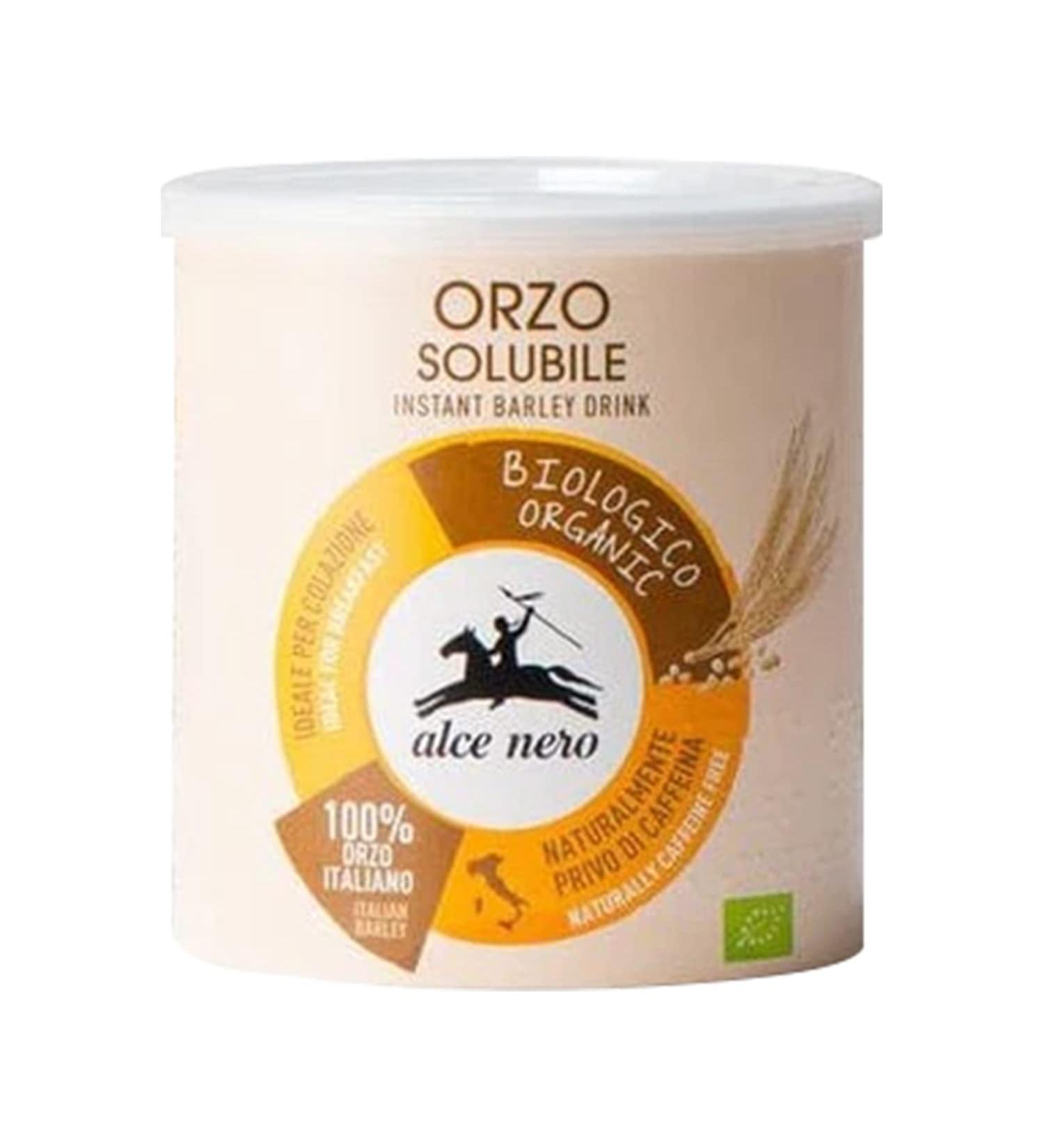 Buy Organic ALCE Nero Orzo Solubile 125G - Premium Instant Barley Coffee for International Shipping - Buy Online on GoSupps.com