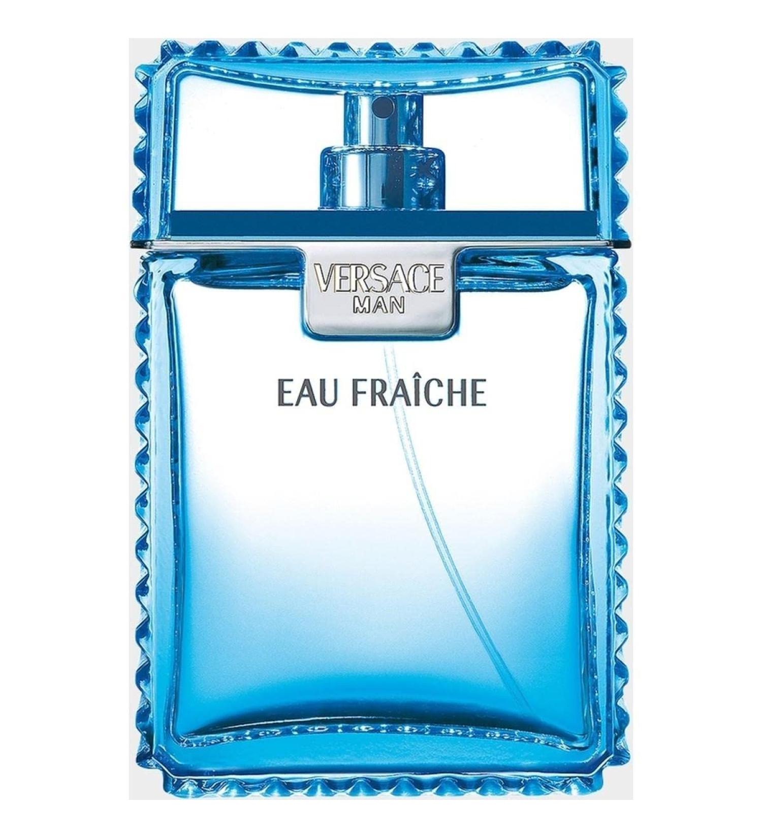 Man Eau Fraiche Eau De Toilette Spray Men by Versace, 6.7 Fl Oz Woody Fresh 6.7 Fl Oz (Pack of 1)