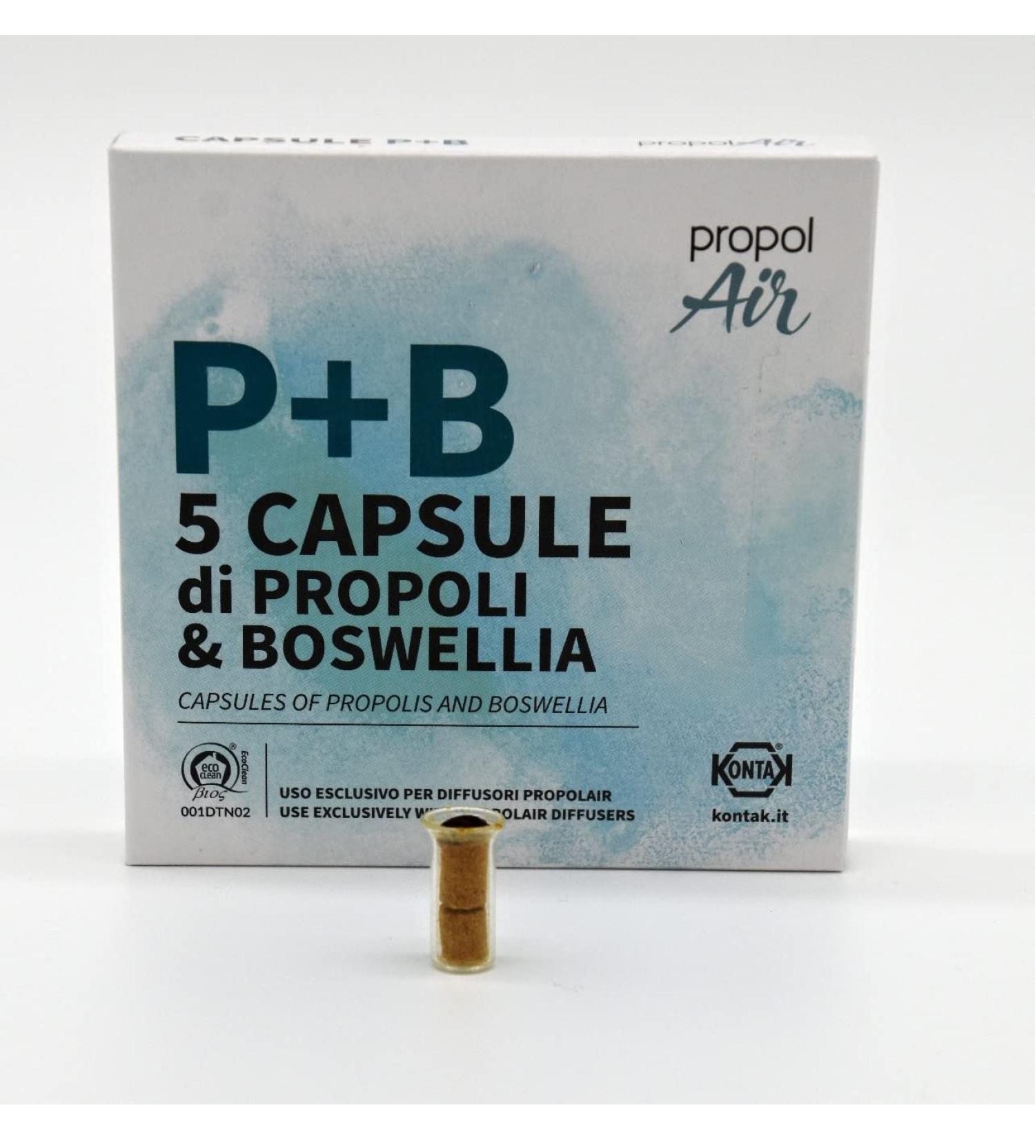 Propolis & Boswellia Capsules for PropolAir Diffusers - Reduce Airborne microbes by 71% - Buy Online on GoSupps.com