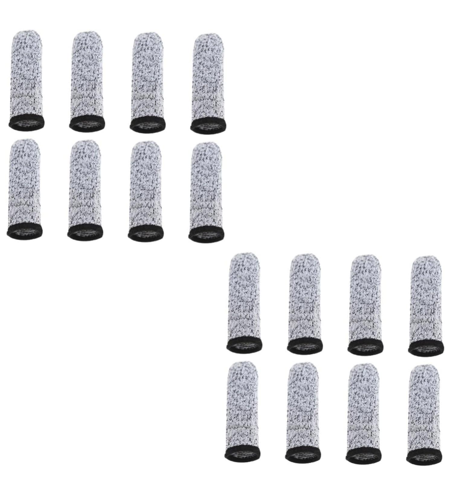 Cut Resistant Gloves with Thumb Protector - 8 Pairs Carving Finger Guards for Safe DIY & Crafting - Buy Online on GoSupps.com