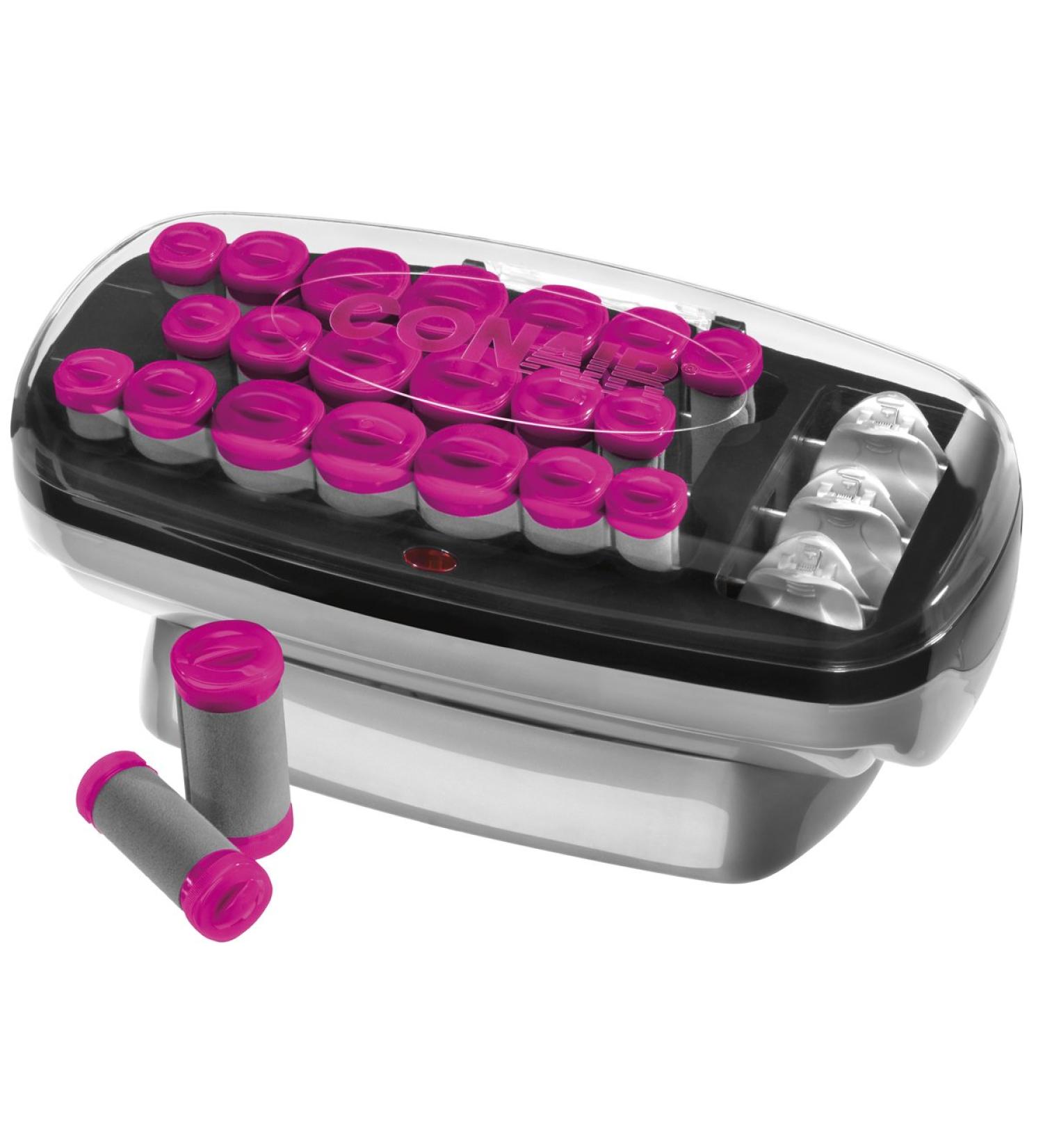 Conair CHV26RHRNC Tourmaline Ceramic Ionic Instant Heat Hair Setter with Heated Clips Gray - Buy Online on GoSupps.com