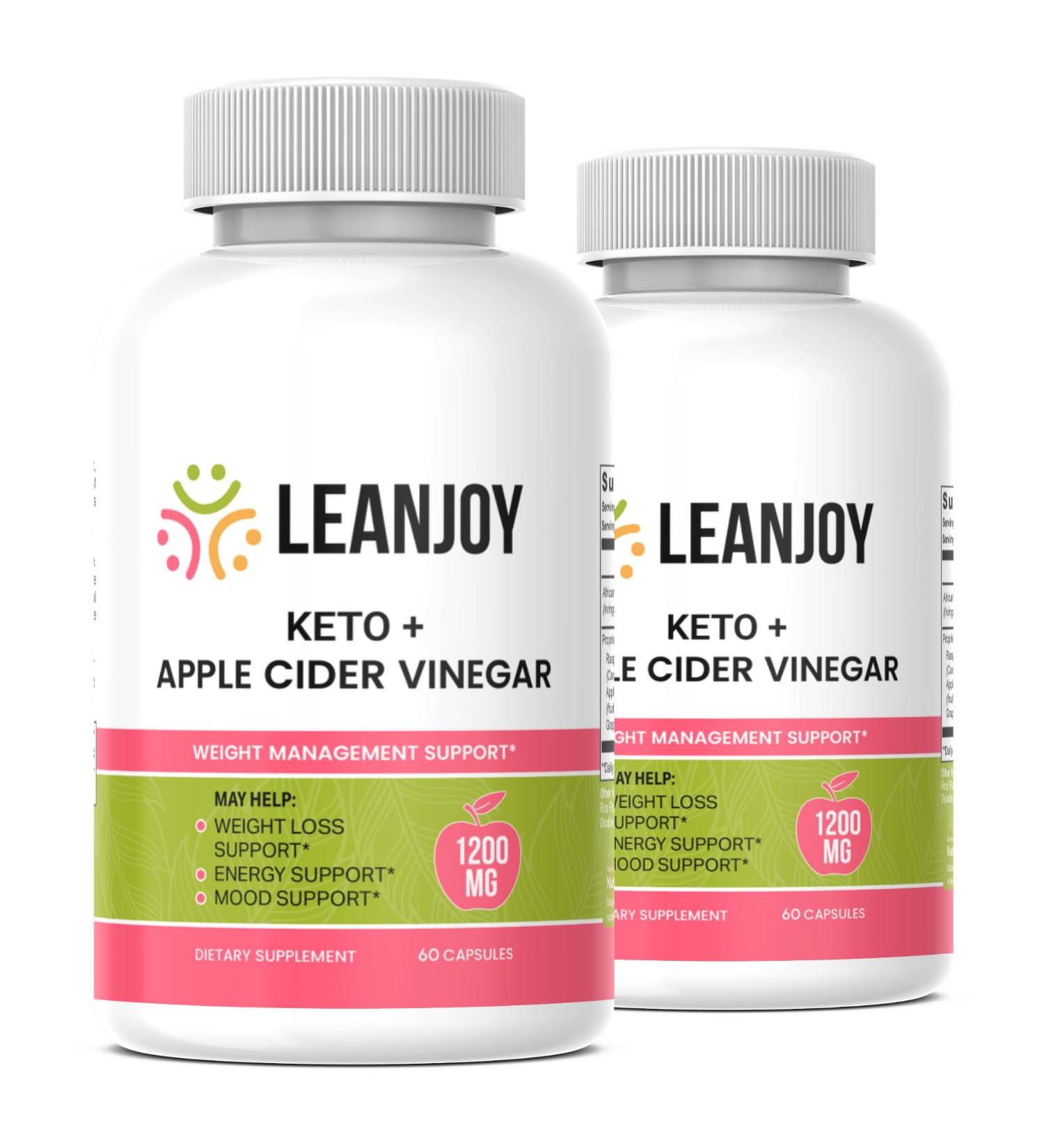 Zonata (2 Pack) Leanjoy Capsules Dietary Supplements for Energy & Overall Health Leanjoy Supplement for Men and Women 120 Count