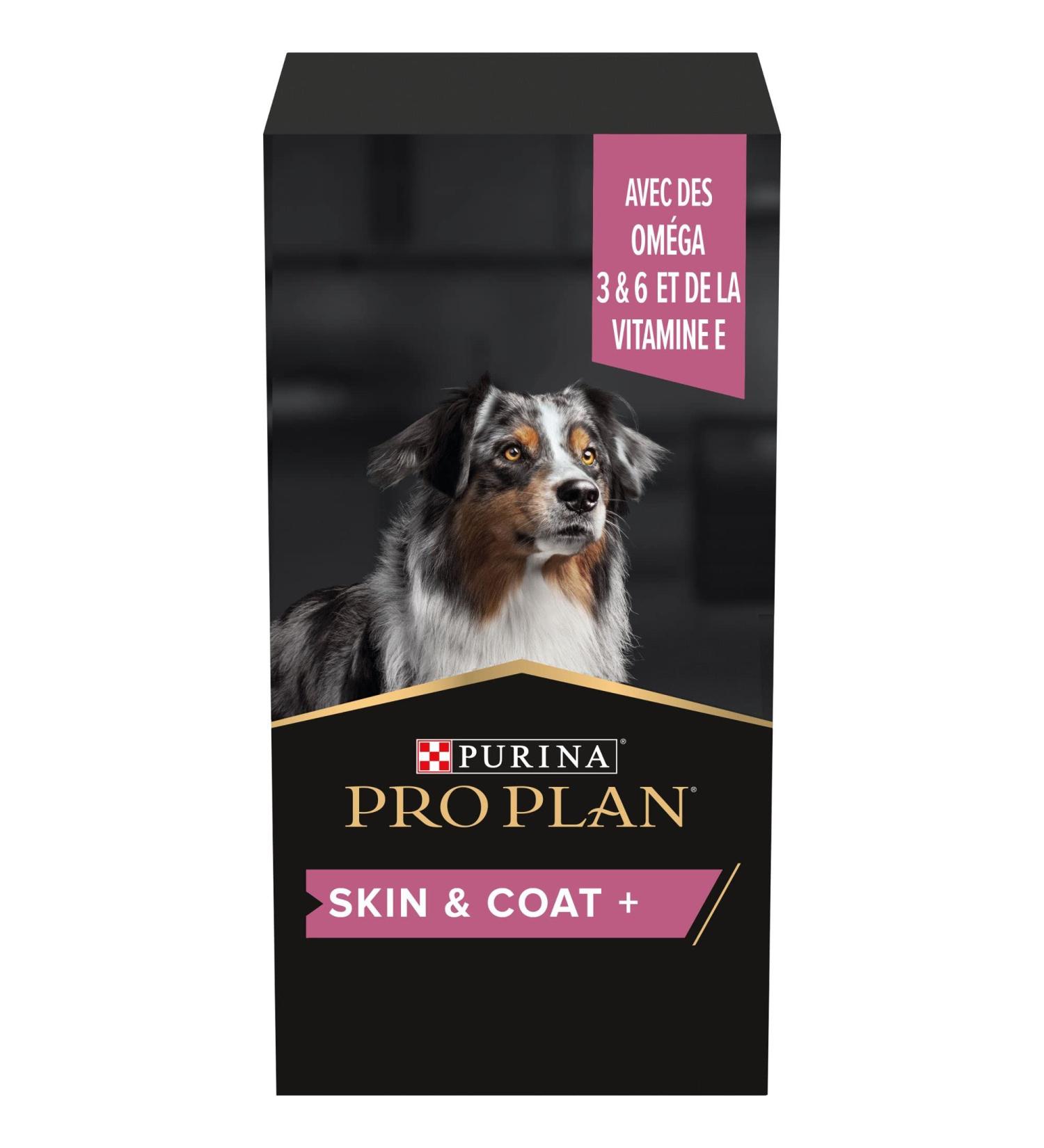 PURINA PRO PLAN | Skin & Coat+ | Complementary food | Dog | 250ml bottle - Buy Online on GoSupps.com