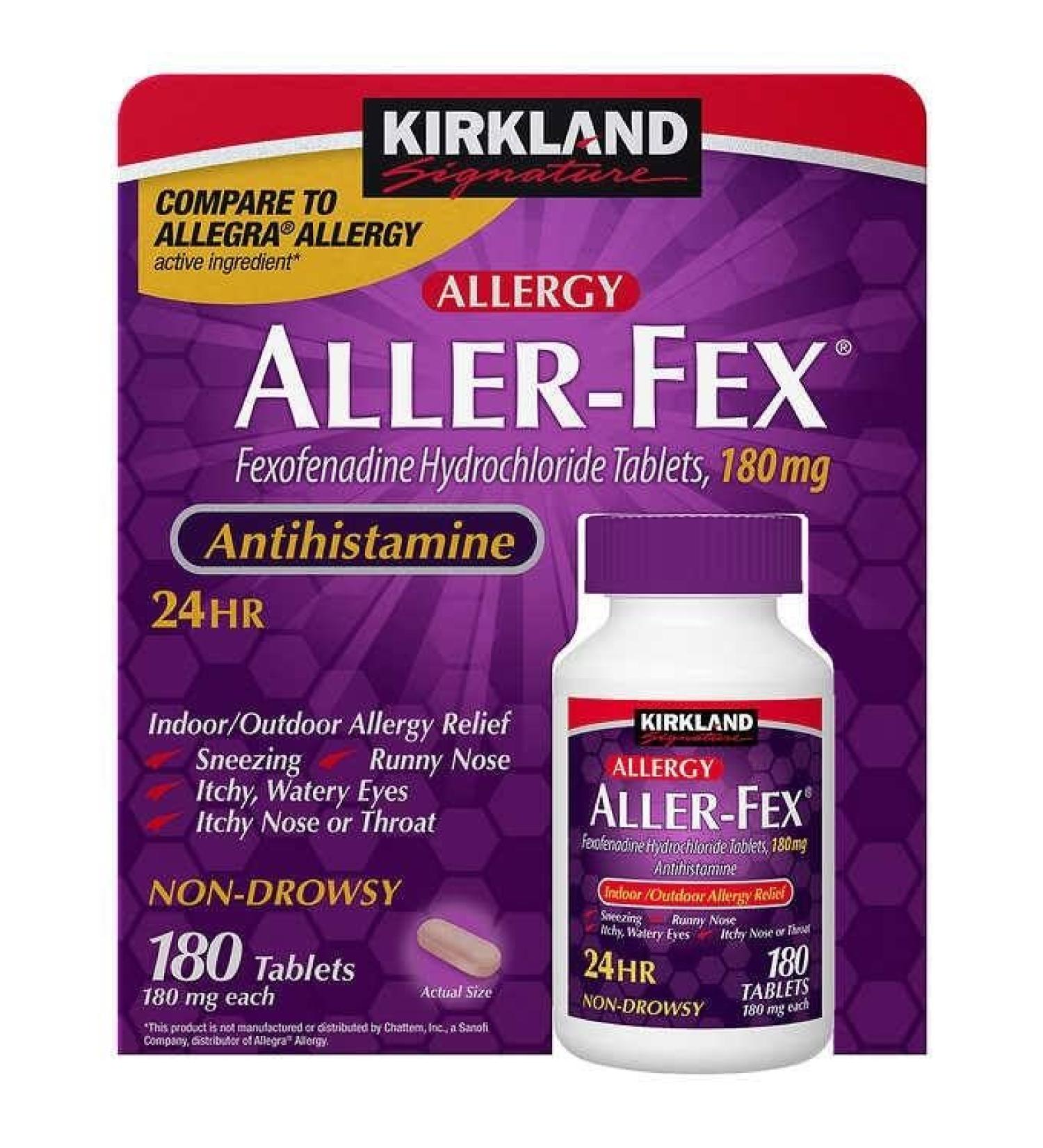 Kirk-Land Aller FEX 180 mg 180 Tablets