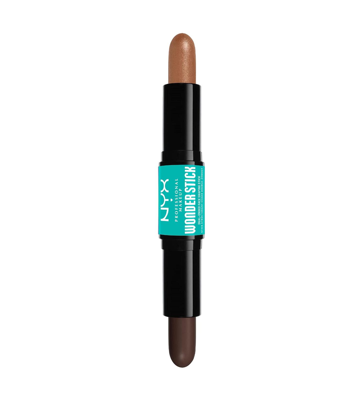 NYX Highlight & Contour Stick Deep 07 - Vegan Wonder Stick for Brightening and Shaping - Buy Online on GoSupps.com