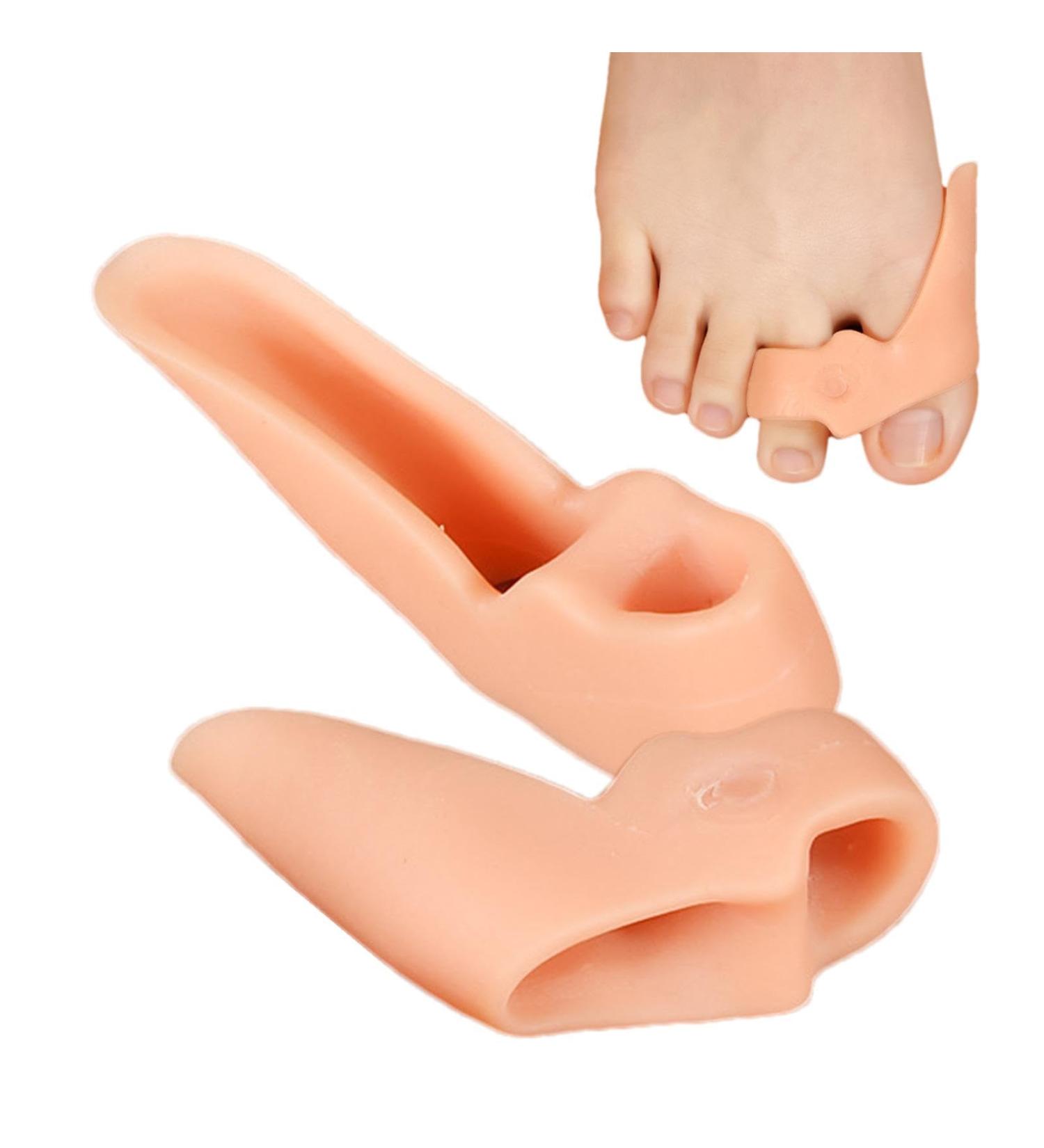 Toe Separator for Overlapping Toes - 2 Gel Toe Spreaders for Big Toes | Comfort & Relief - Buy Online on GoSupps.com