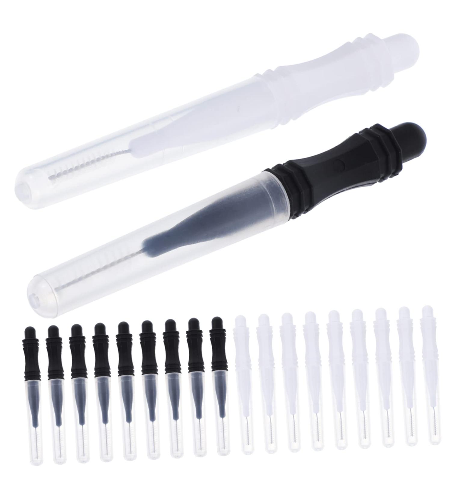 Didiseaon 60 Pcs Eyebrow Brush Set - Tiny Eyebrow Lamination & Makeup Tools - Eyelash & Brow Brushes - Black & White Toothbrush Design for Perfect Lash & Brow Grooming - Buy Online on GoSupps.com