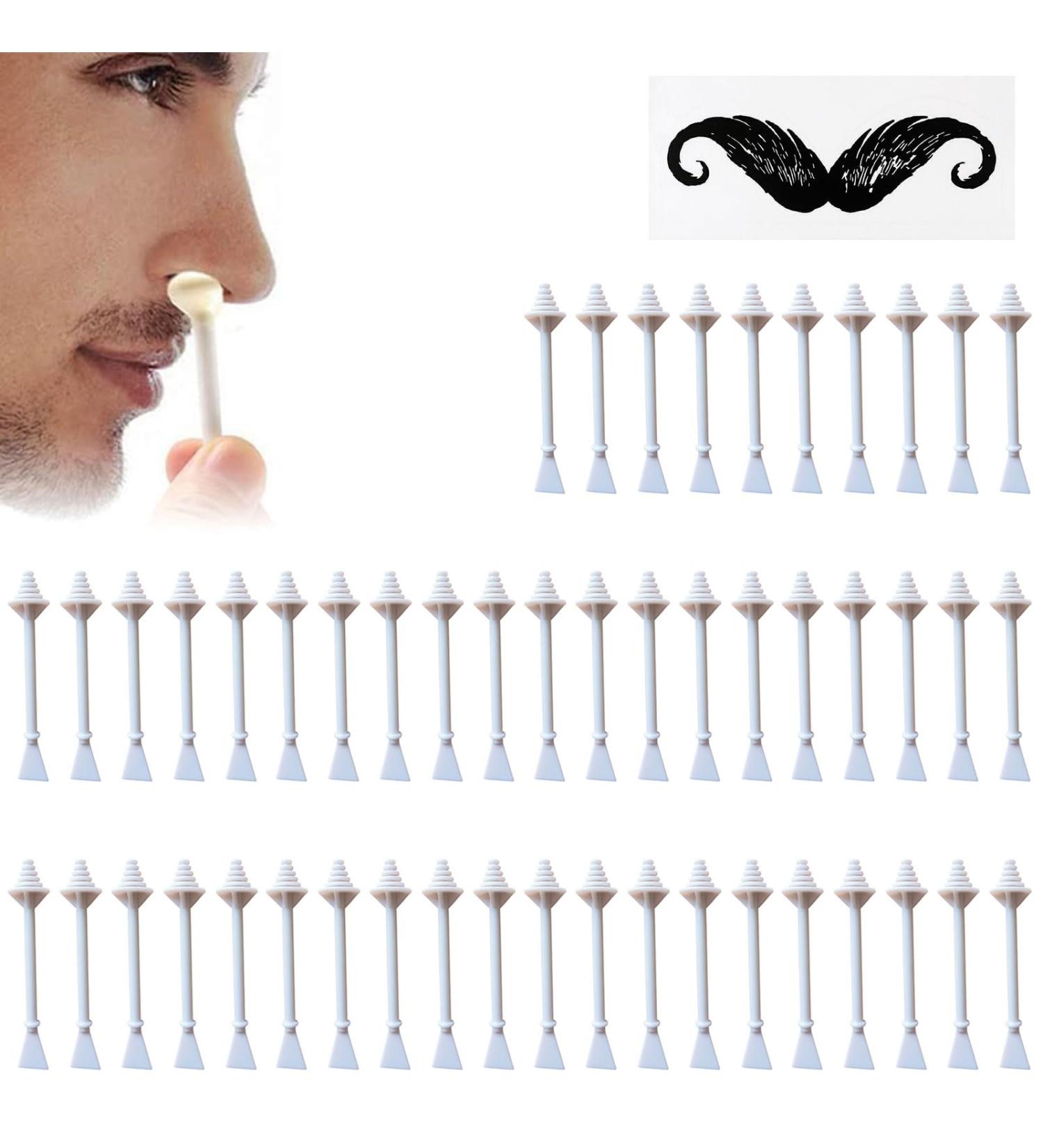 Nasal Wax Applicators - 50 Pcs for Men & Women | Effective Nasal Hair Removal & Cleaning Sticks - Buy Online on GoSupps.com