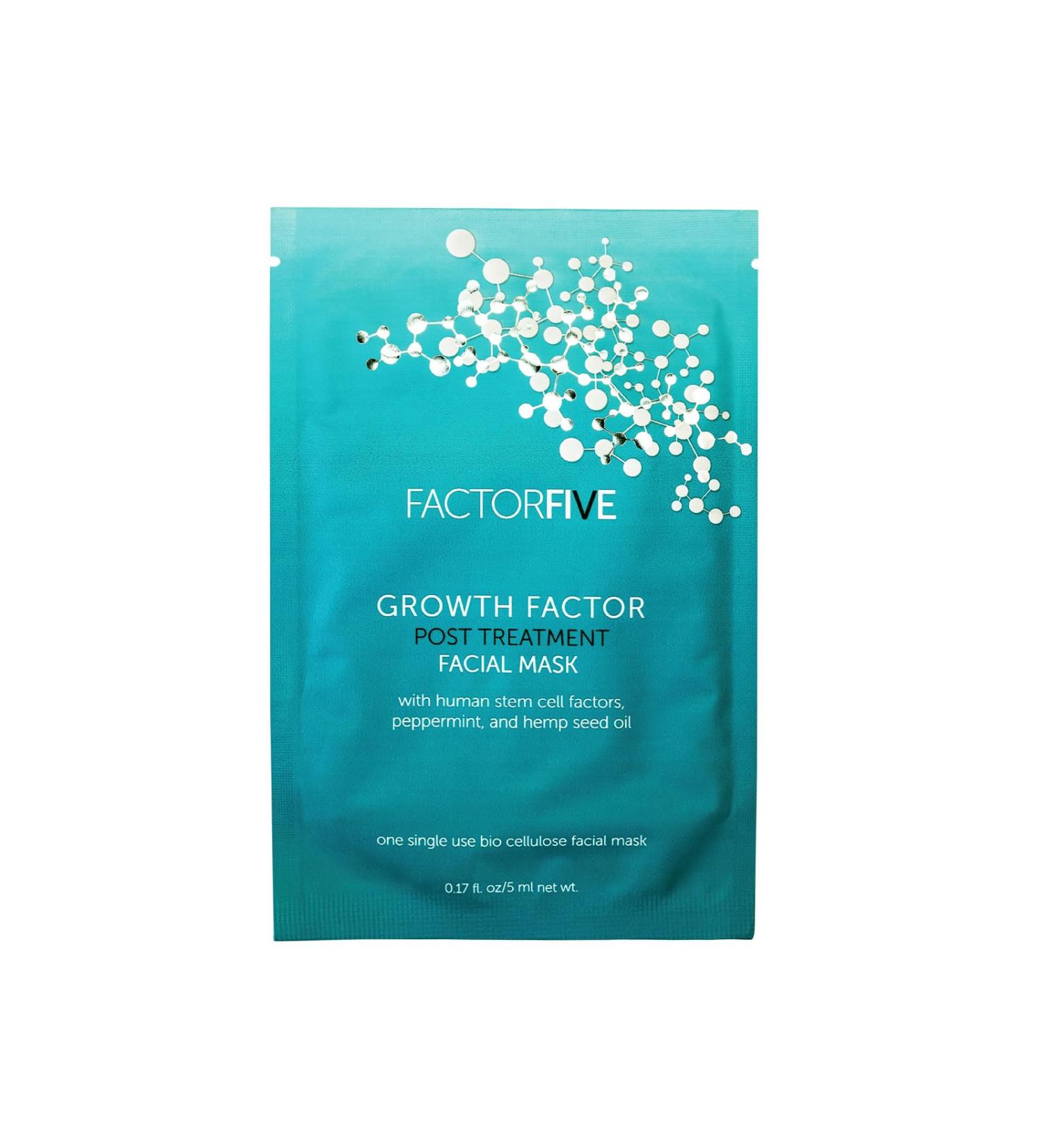 Growth Factor Facial Mask | Stem Cell Technology for Skin Recovery & Rejuvenation | Cruelty-Free Paraben-Free 8mL - Buy Online on GoSupps.com