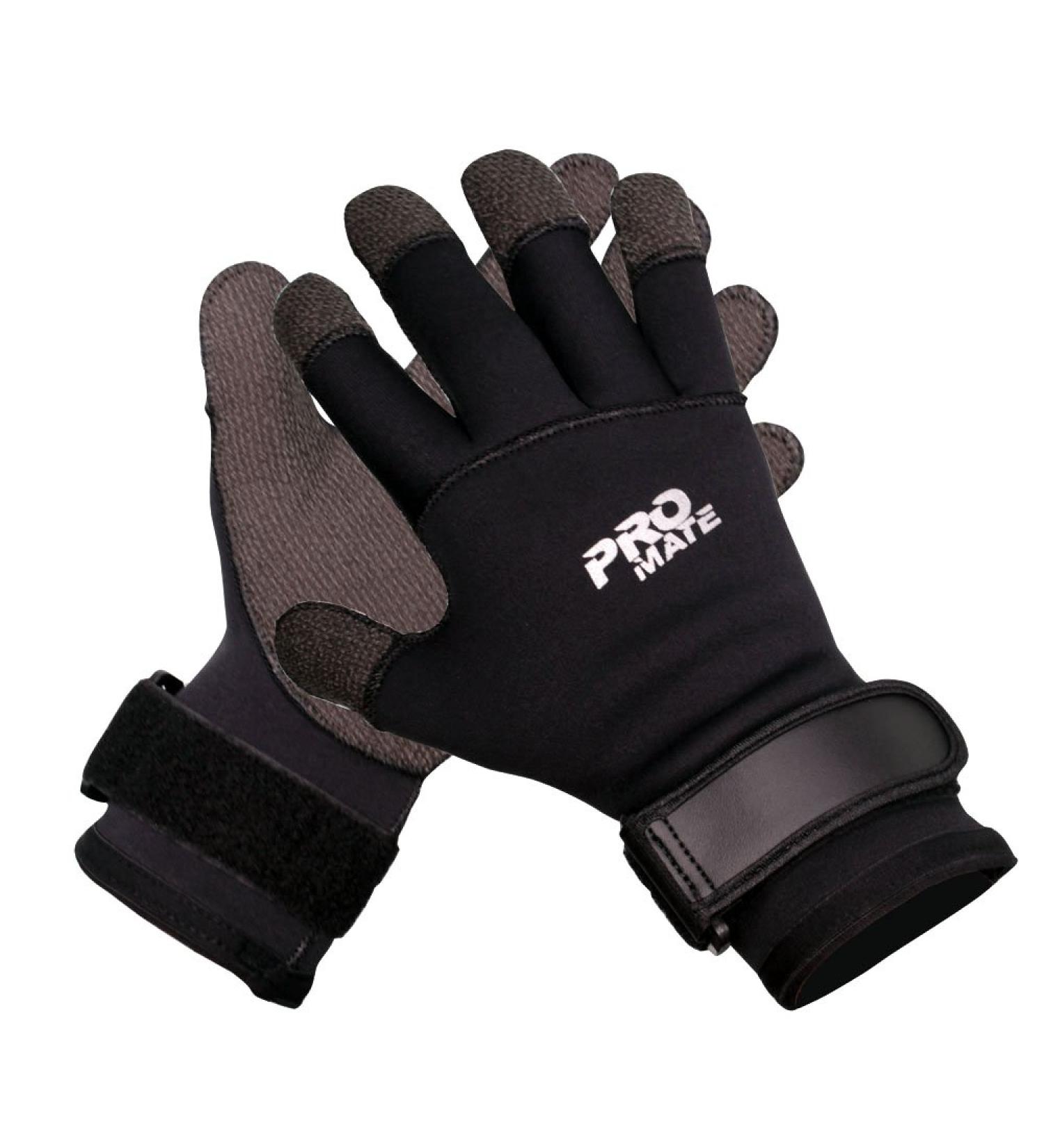 Promate 5mm Neoprene Kevlar Dive Glove Black Medium