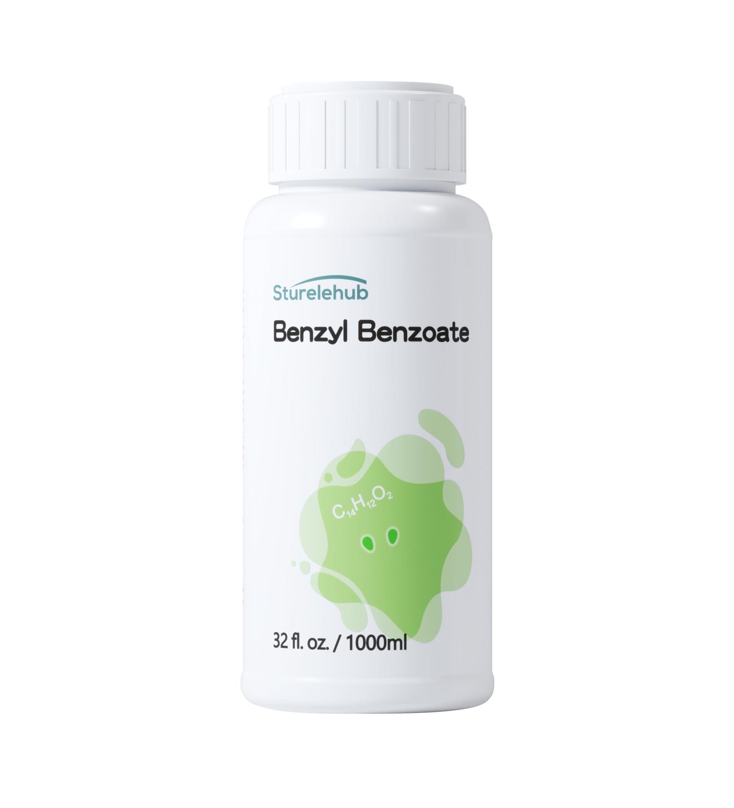 Benzyl Benzoate 1000ml | Premium Fragrance & Cosmetic Ingredient | Ideal for Hair & Scalp Products - Buy Online on GoSupps.com