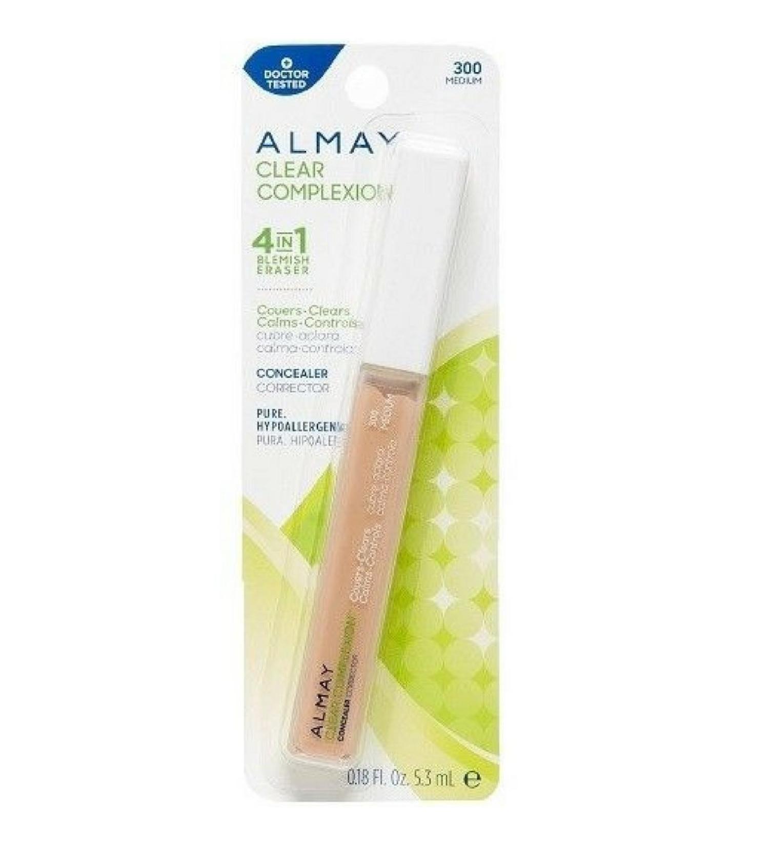 Almay Clear Complexion Oil-Free Concealer  Medium  300   0.18 oz