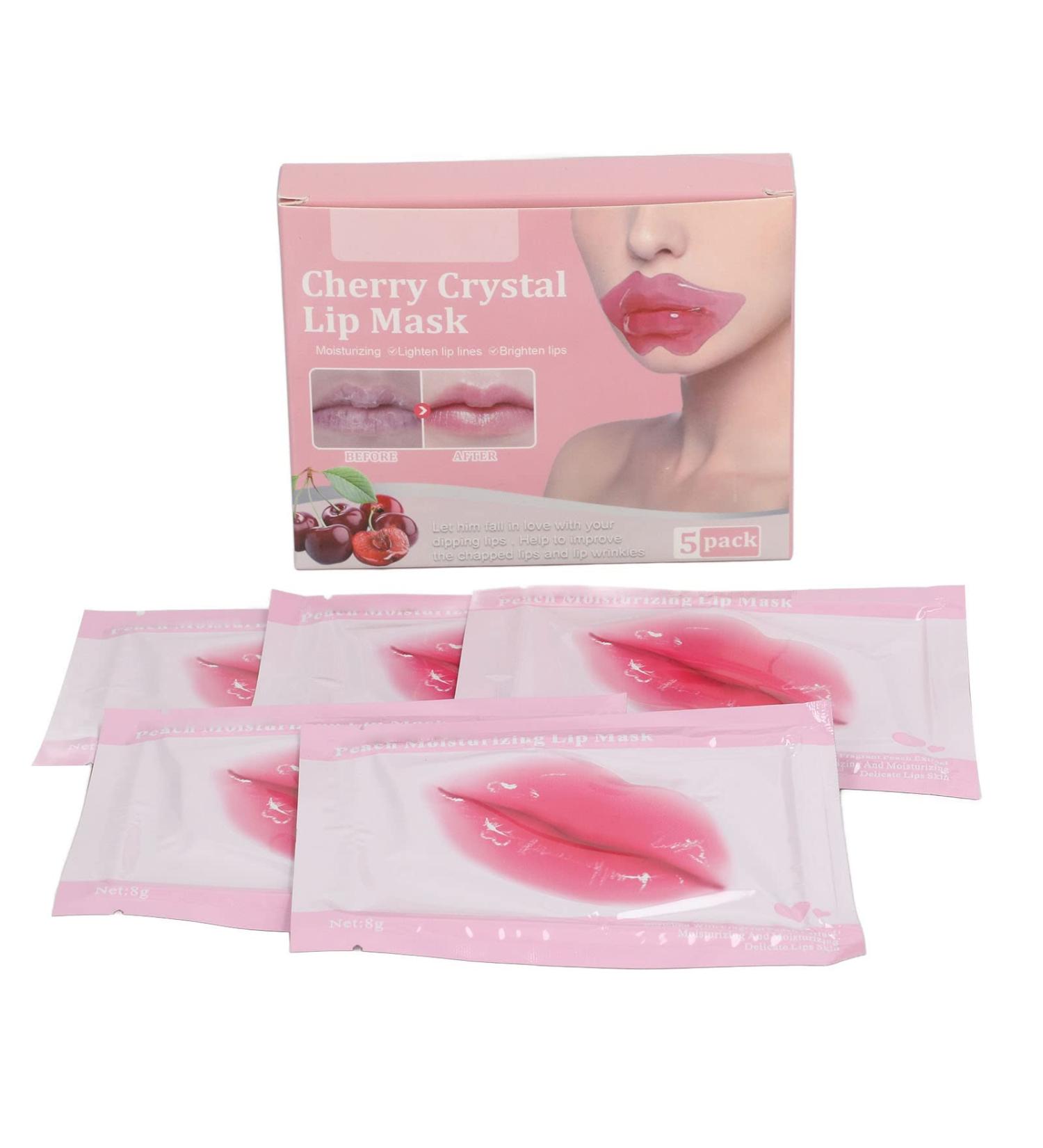Srliya Lip Patches Nourishing Collagen Lip Treatment Moisturizing for Fine Lines and Wrinkles with Repairing Lips - Buy Online on GoSupps.com