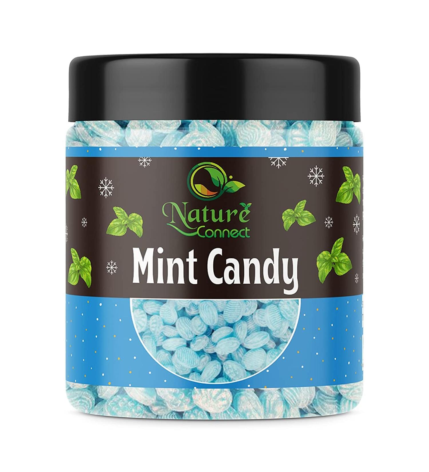 Nature Connect Mint Candy 400 gms |Mint Flavoured Candy_Packing May Vary